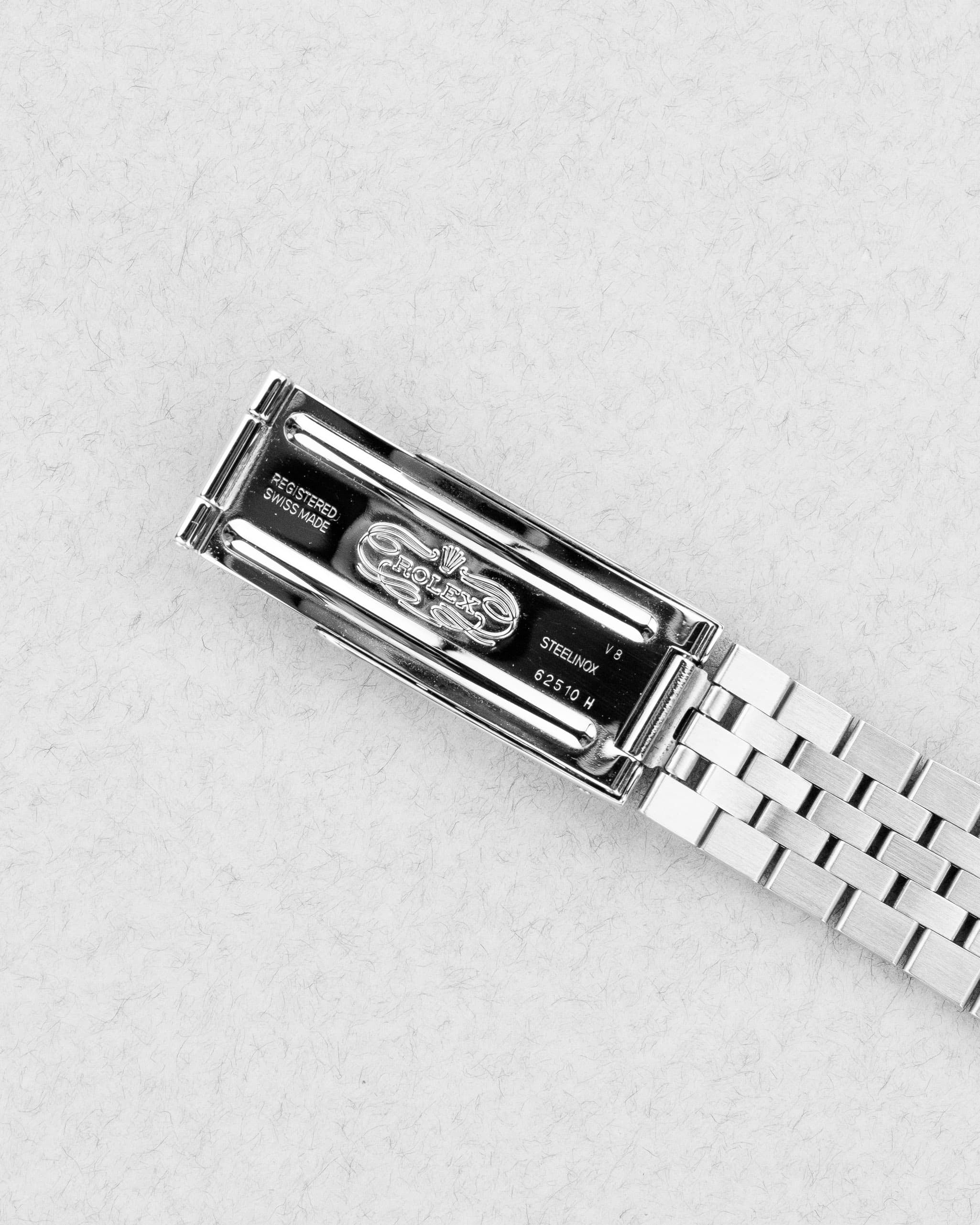 S2X5 Rolex Datejust 16234 « Silver » de 1996 - Buckle Inside