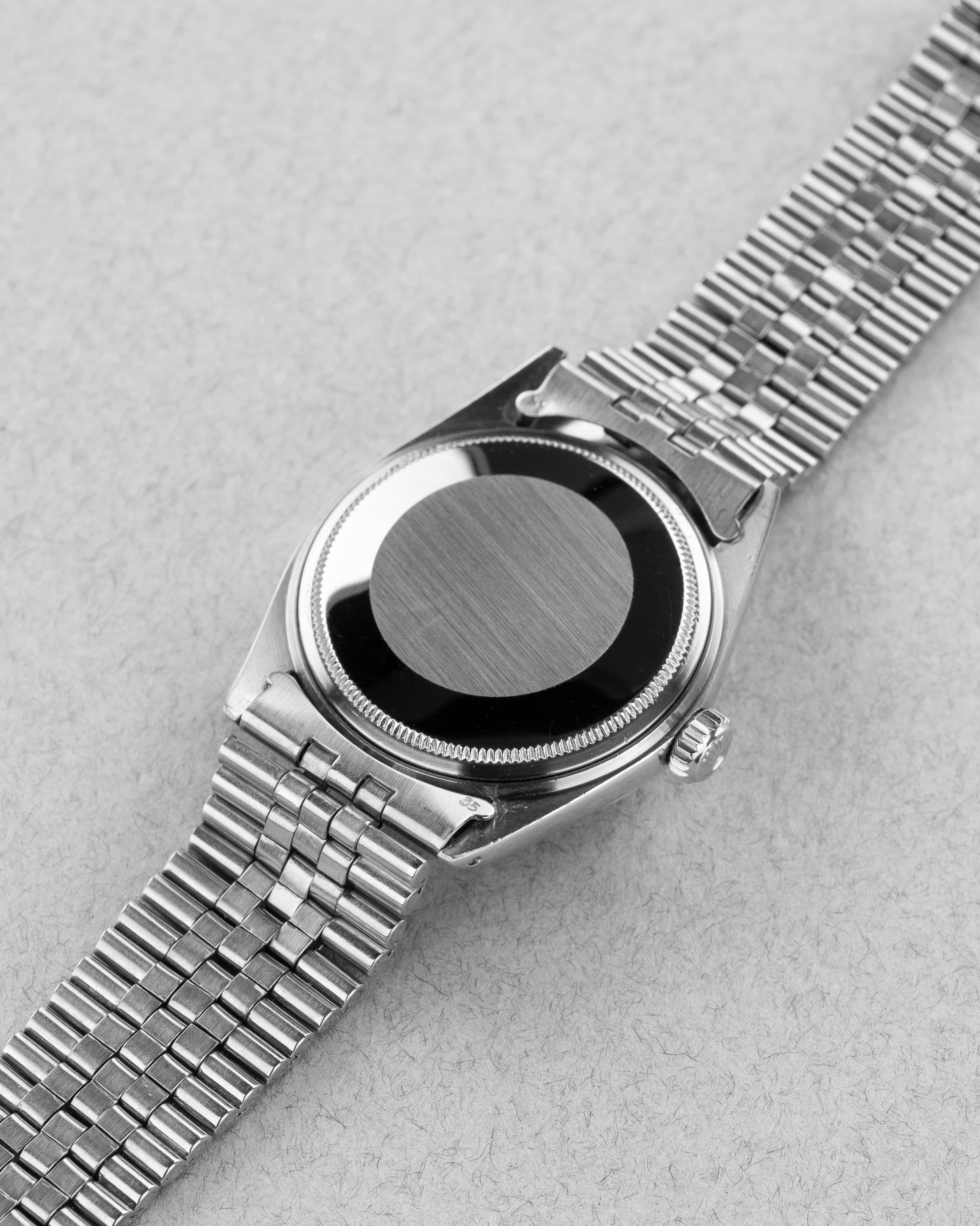 PUSP Rare et fascinante Rolex Datejust 1601 « Lavande » de 1970 - Back