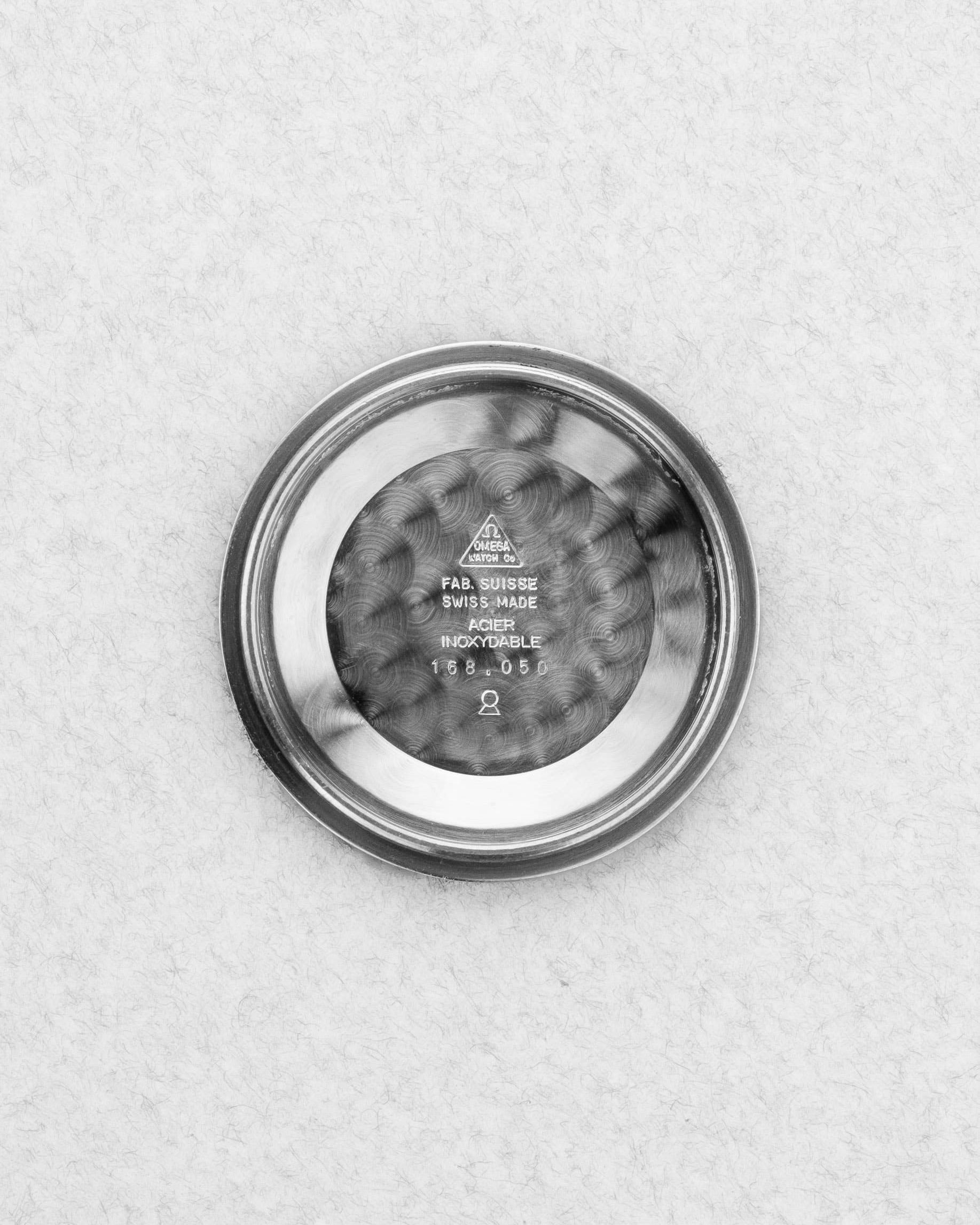 RZY8 Rare Omega Seamaster réf. 168.050 « Jumbo » Chronomètre de 1970 – Parfait état - Inside case back