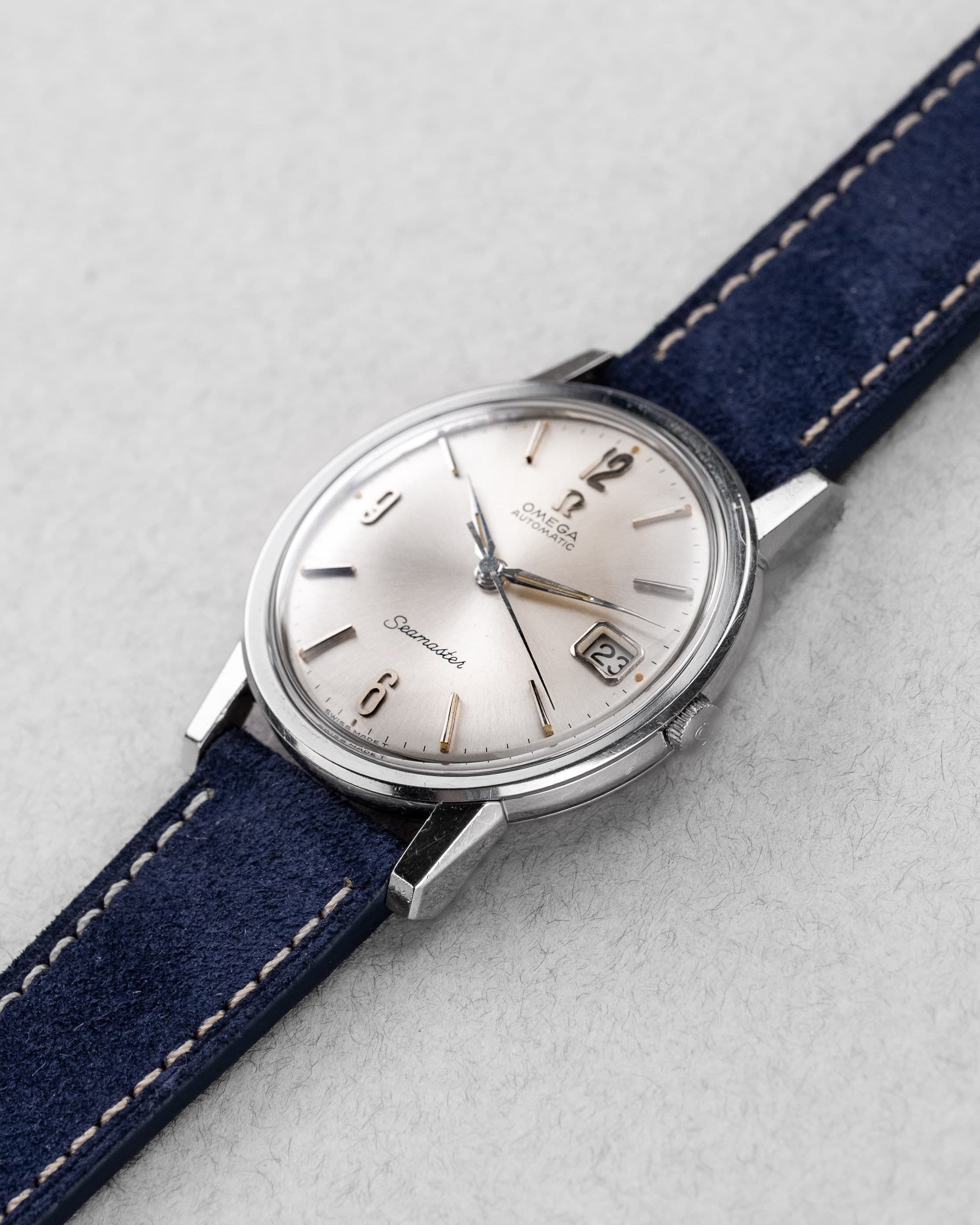 TAPH Omega Seamaster Automatic réf. 166.003 de 1964 – « 6-9-12 Art Déco » - Three Quarters