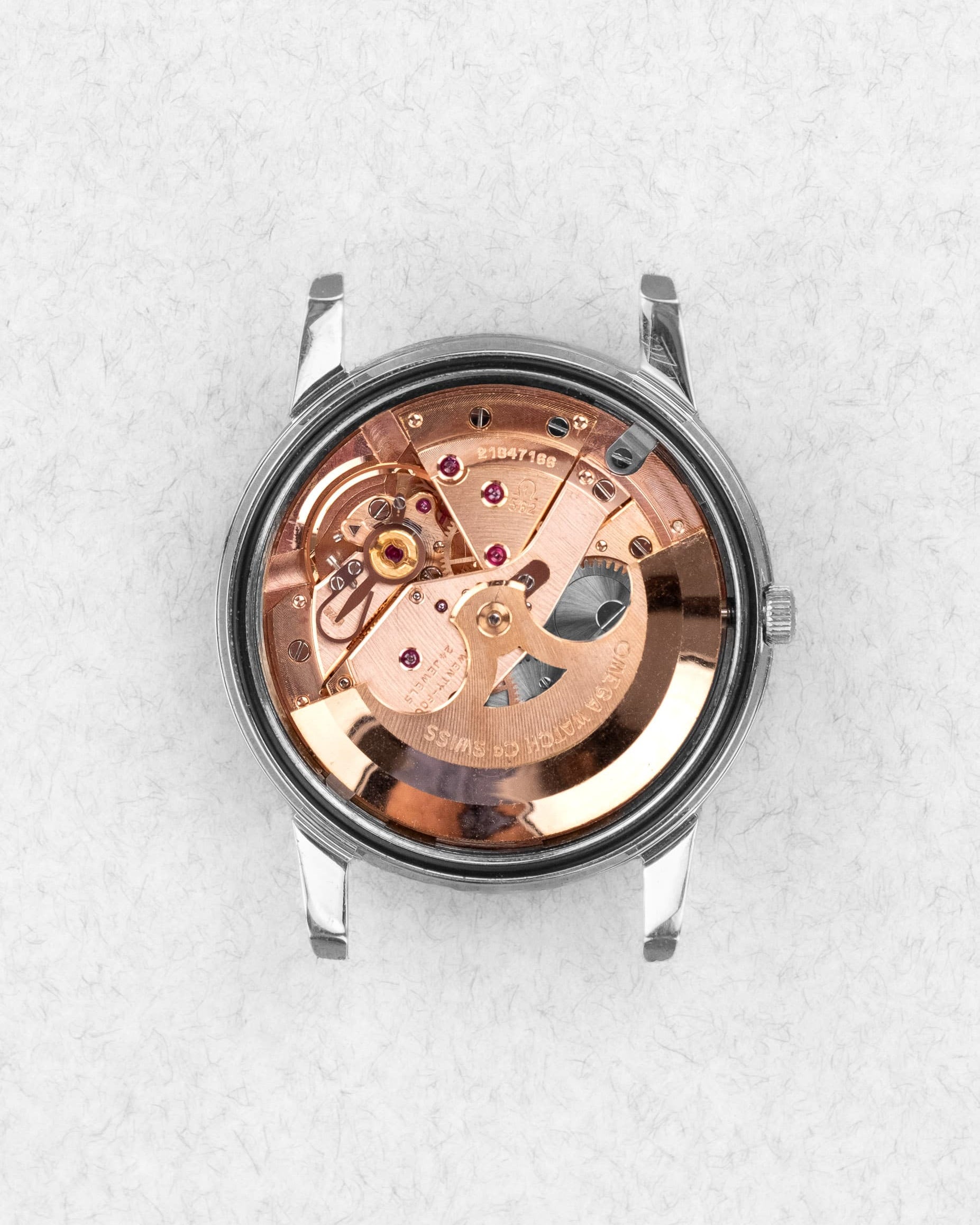 TAPH Omega Seamaster Automatic réf. 166.003 de 1964 – « 6-9-12 Art Déco » - Movement