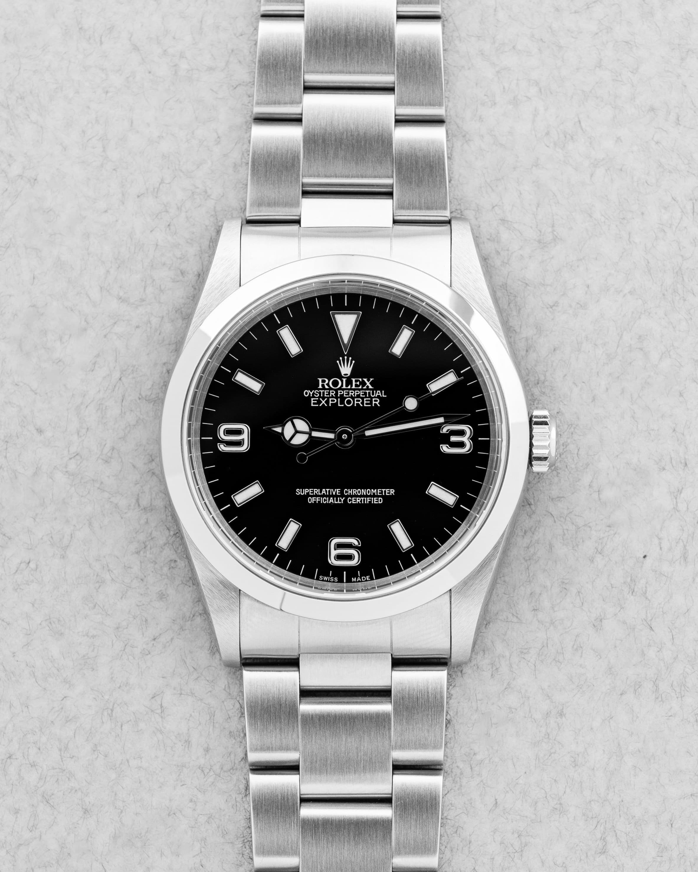 PJ7B Rolex Explorer 14270 de 2000 – Mint & Super Full Set - Front