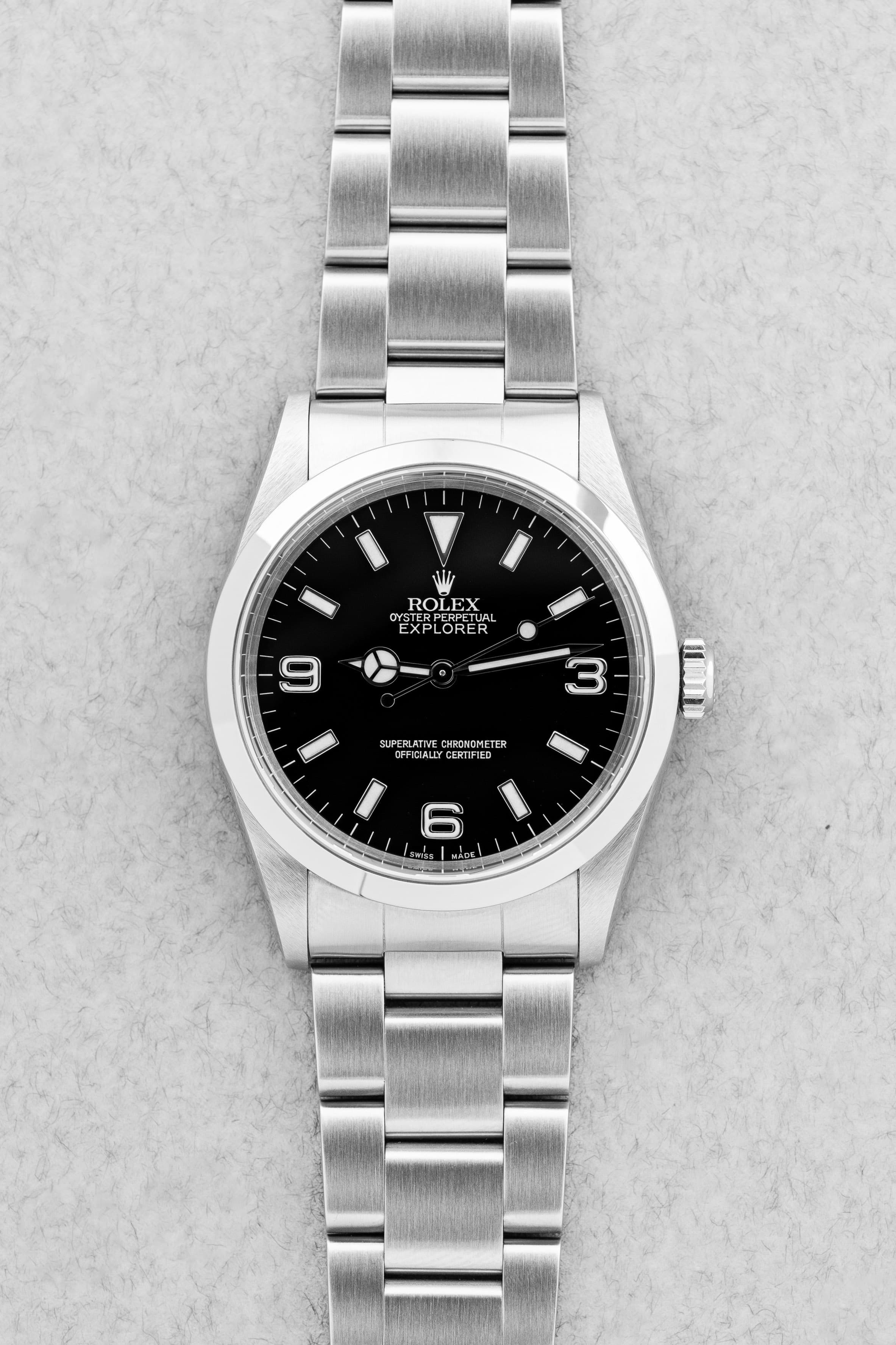 PJ7B Rolex Explorer 14270 de 2000 – Mint & Super Full Set - Front