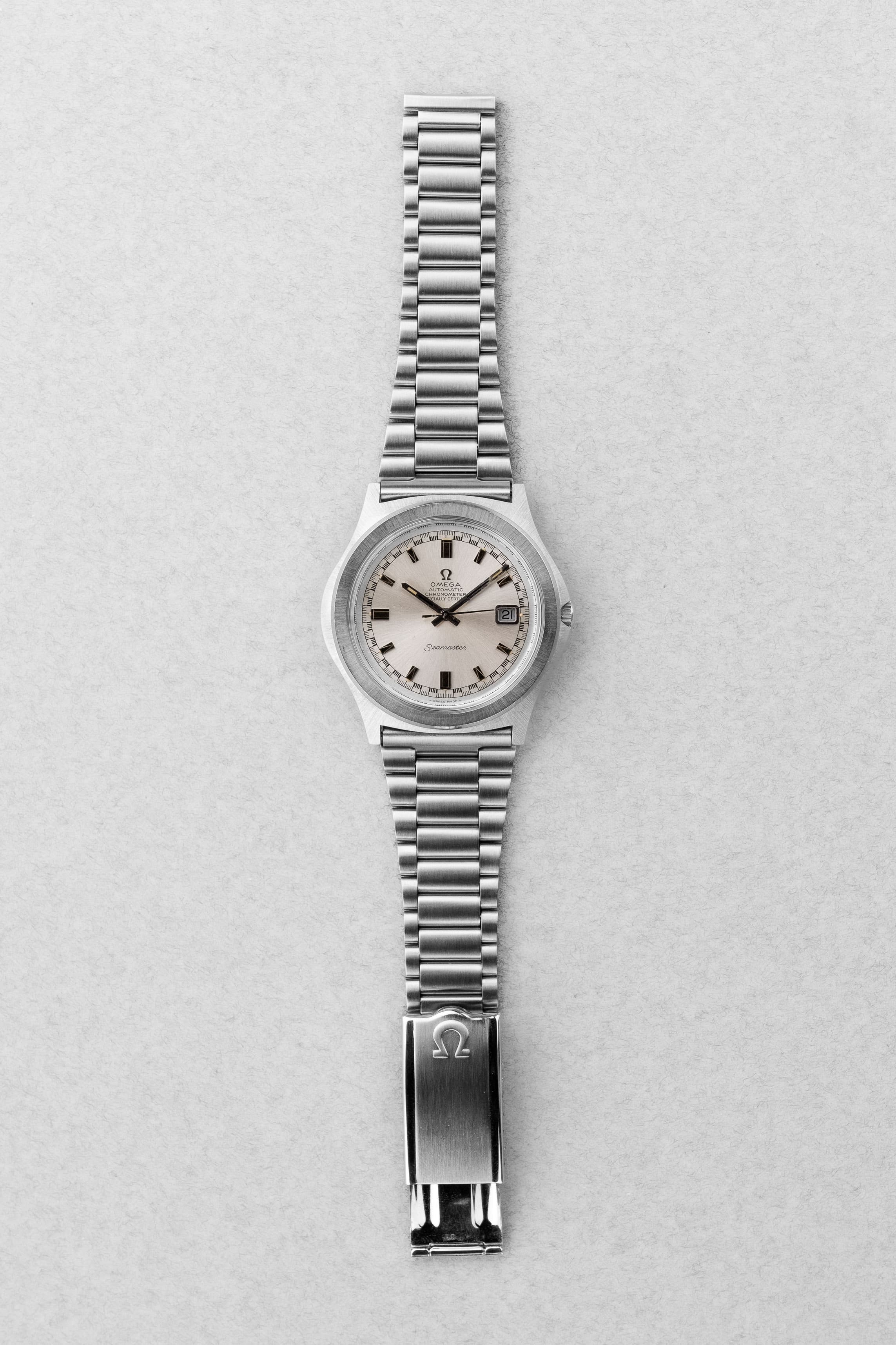RZY8 Rare Omega Seamaster réf. 168.050 « Jumbo » Chronomètre de 1970 – Parfait état - Overview