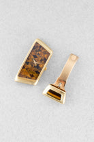 2YEY Extraordinaire Vacheron & Constantin Prestige de la France en or jaune et marqueterie d’œil-de-tigre, vendue en 1976 – Full Set et Unique - Overview