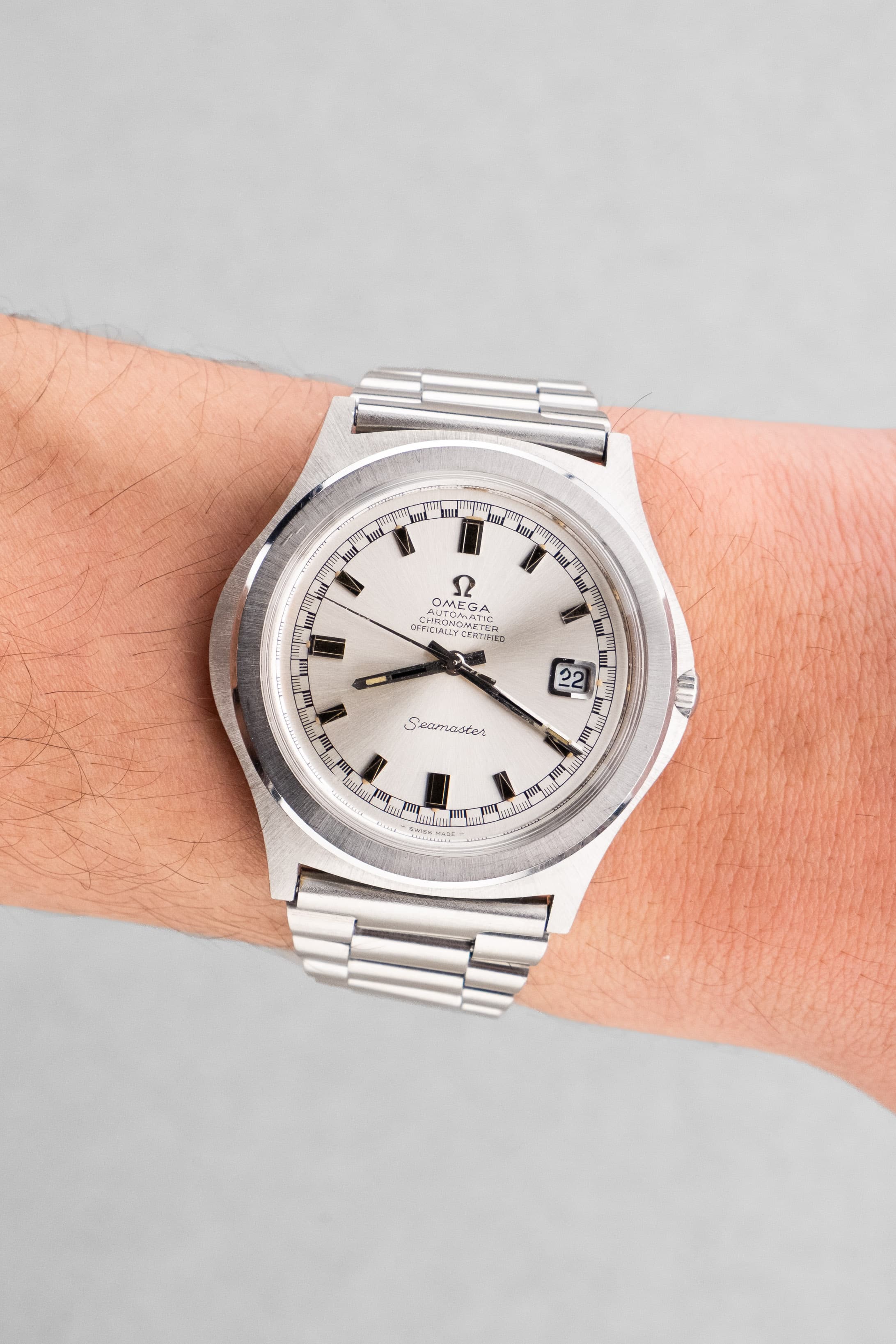 RZY8 Rare Omega Seamaster réf. 168.050 « Jumbo » Chronomètre de 1970 – Parfait état - Wristshot