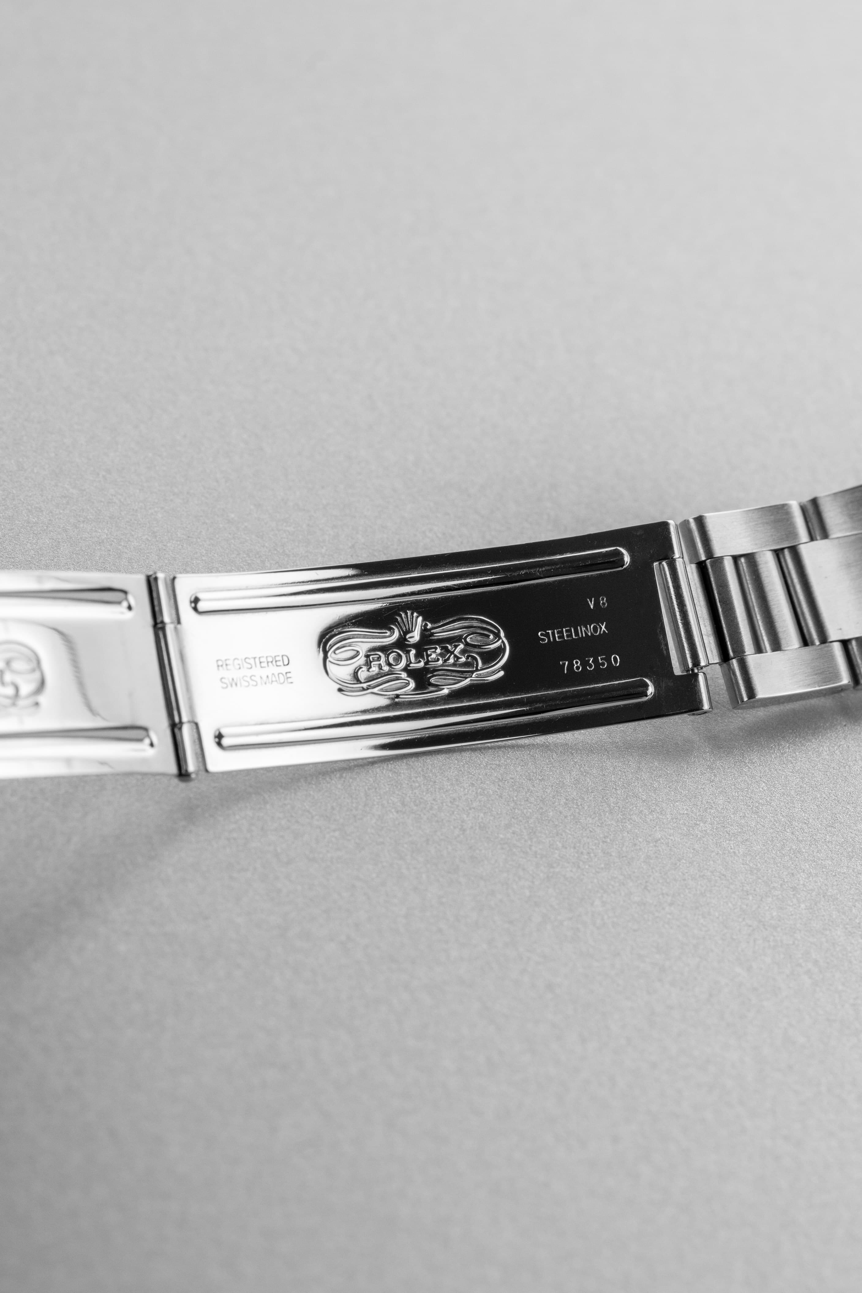 4KEG Rolex Air-King ref. 14000 del 1996 – Quadrante blu - Fibbia interno