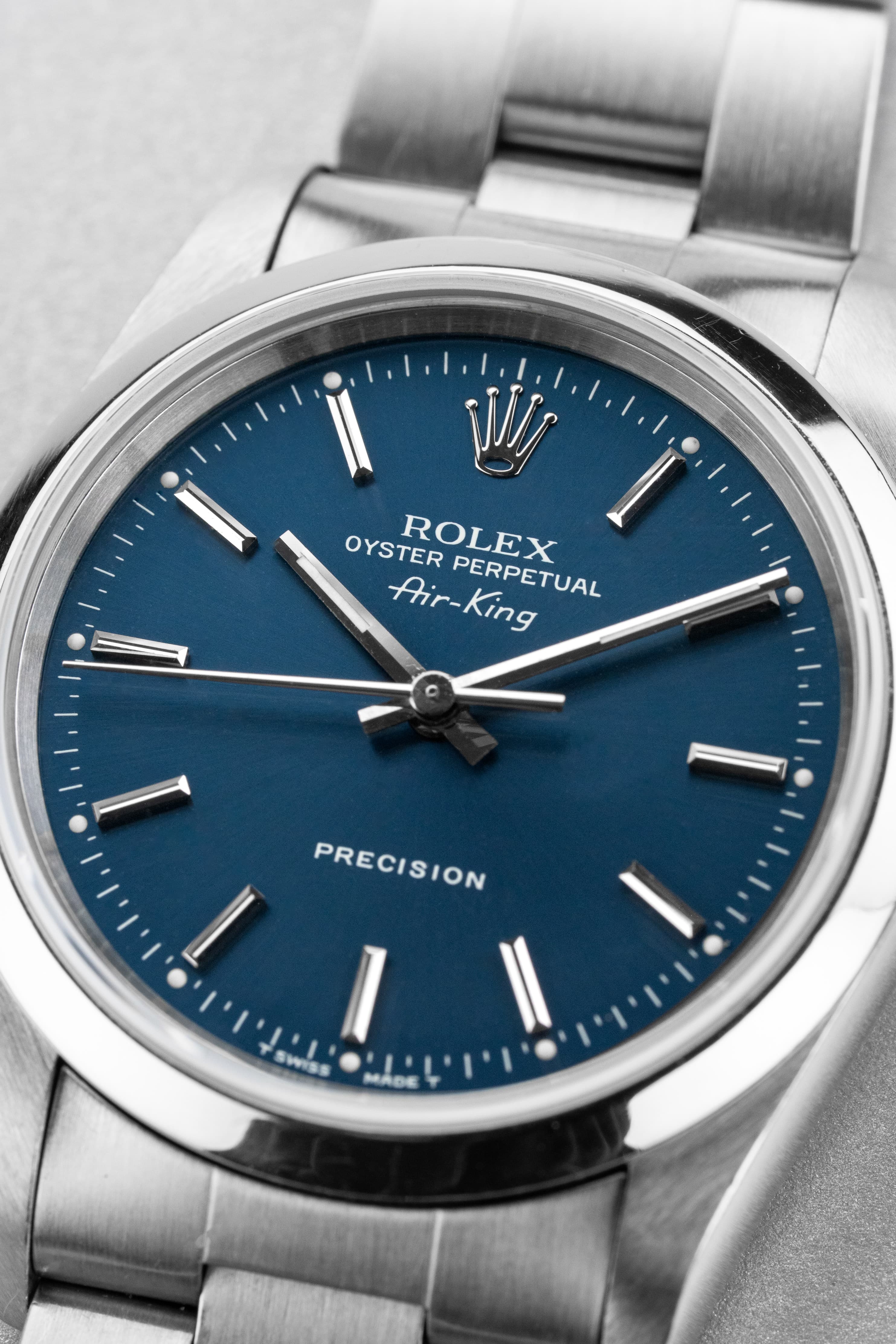 4KEG Rolex Air-King ref. 14000 del 1996 – Quadrante blu - Quadrante