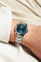 4KEG Rolex Air-King ref. 14000 del 1996 – Quadrante blu - Wristshot