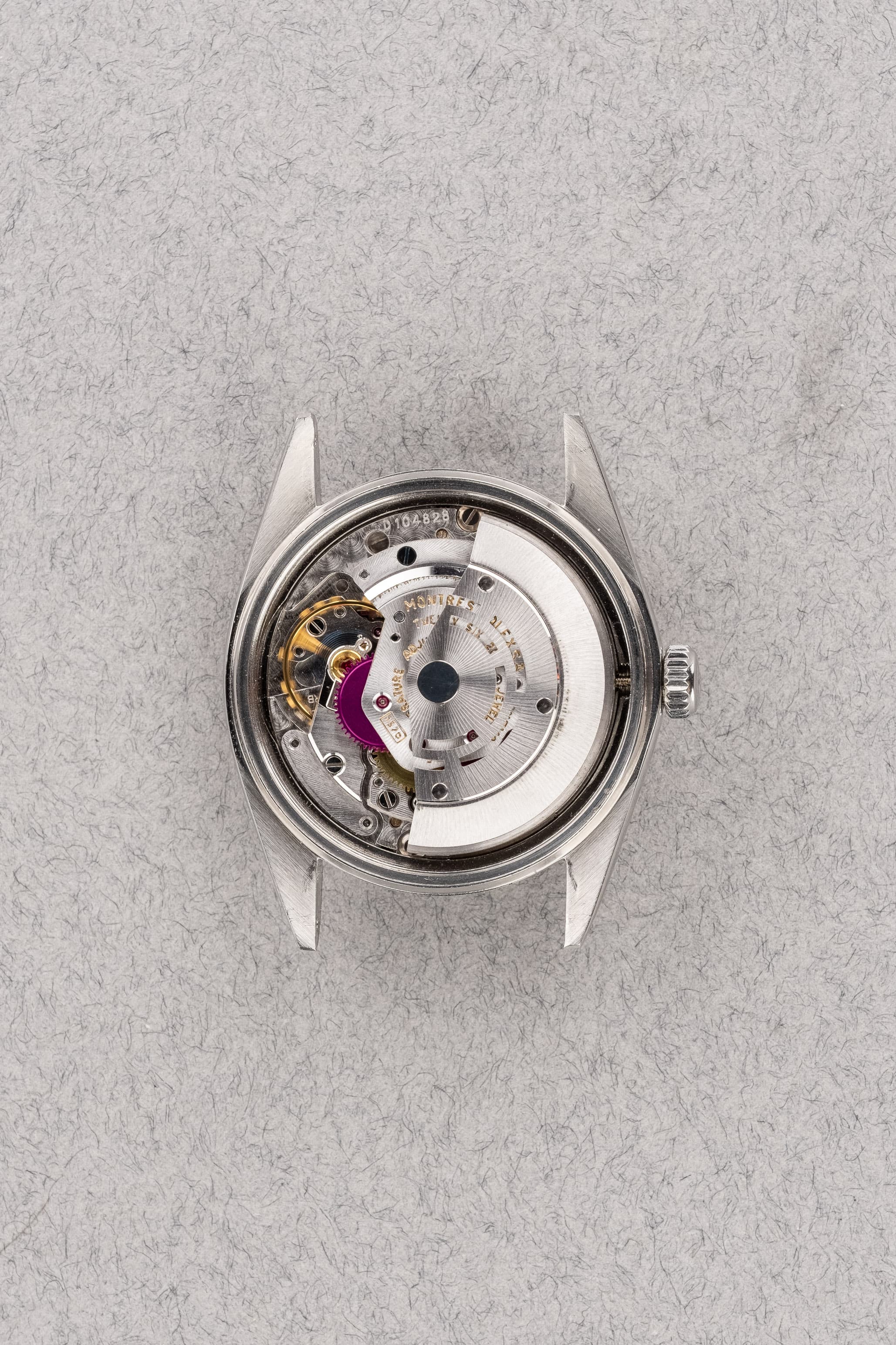 4VEB Rolex Datejust 1601 « Japan No Lume » de 1973 - Movement