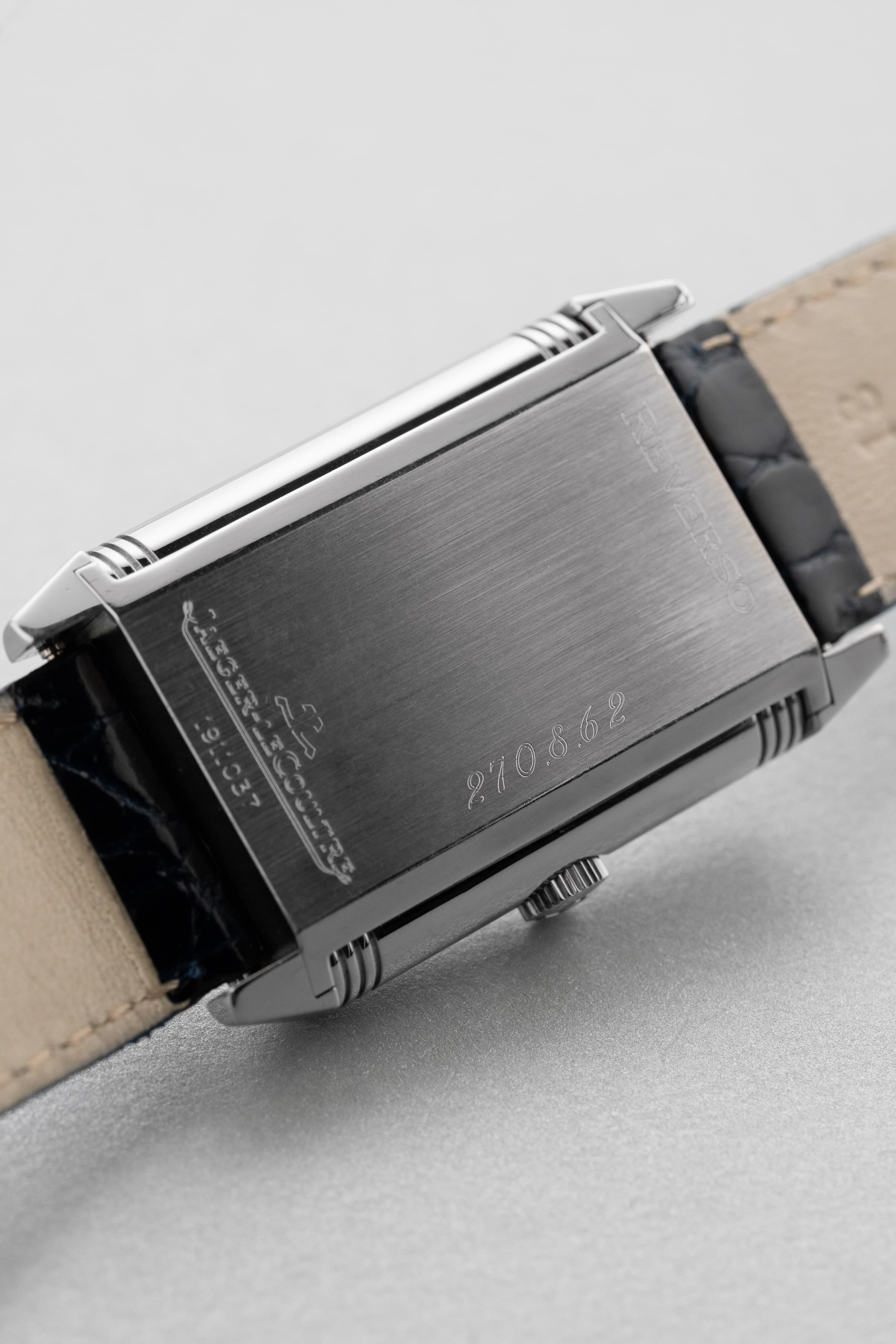 5JQK Jaeger-LeCoultre Reverso « Grande Taille » en acier, réf. 270.8.62/Q2708410 - Back