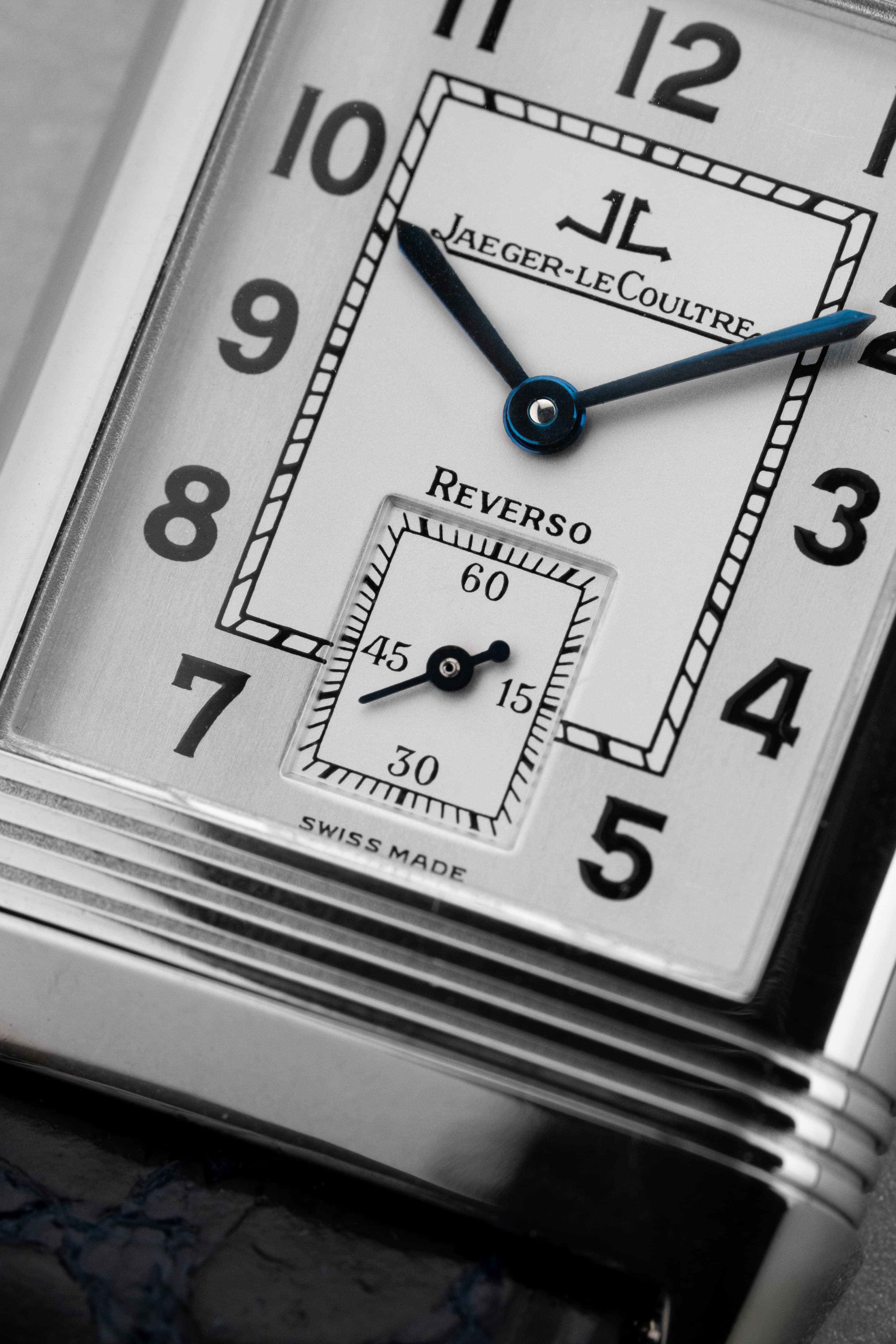 5JQK Jaeger-LeCoultre Reverso « Grande Taille » en acier, réf. 270.8.62/Q2708410 - Dial