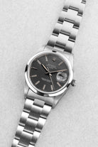 5P55 Rolex Oyster Perpetual Date réf. 15200 de 1991 – Rare cadran gris souris - Three Quarters