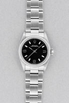 5WWQ Rolex Oyster Perpetual 31 ref. 77080 del 2000 – Quadrante nero «Explorer 3-6-9» - Fronte