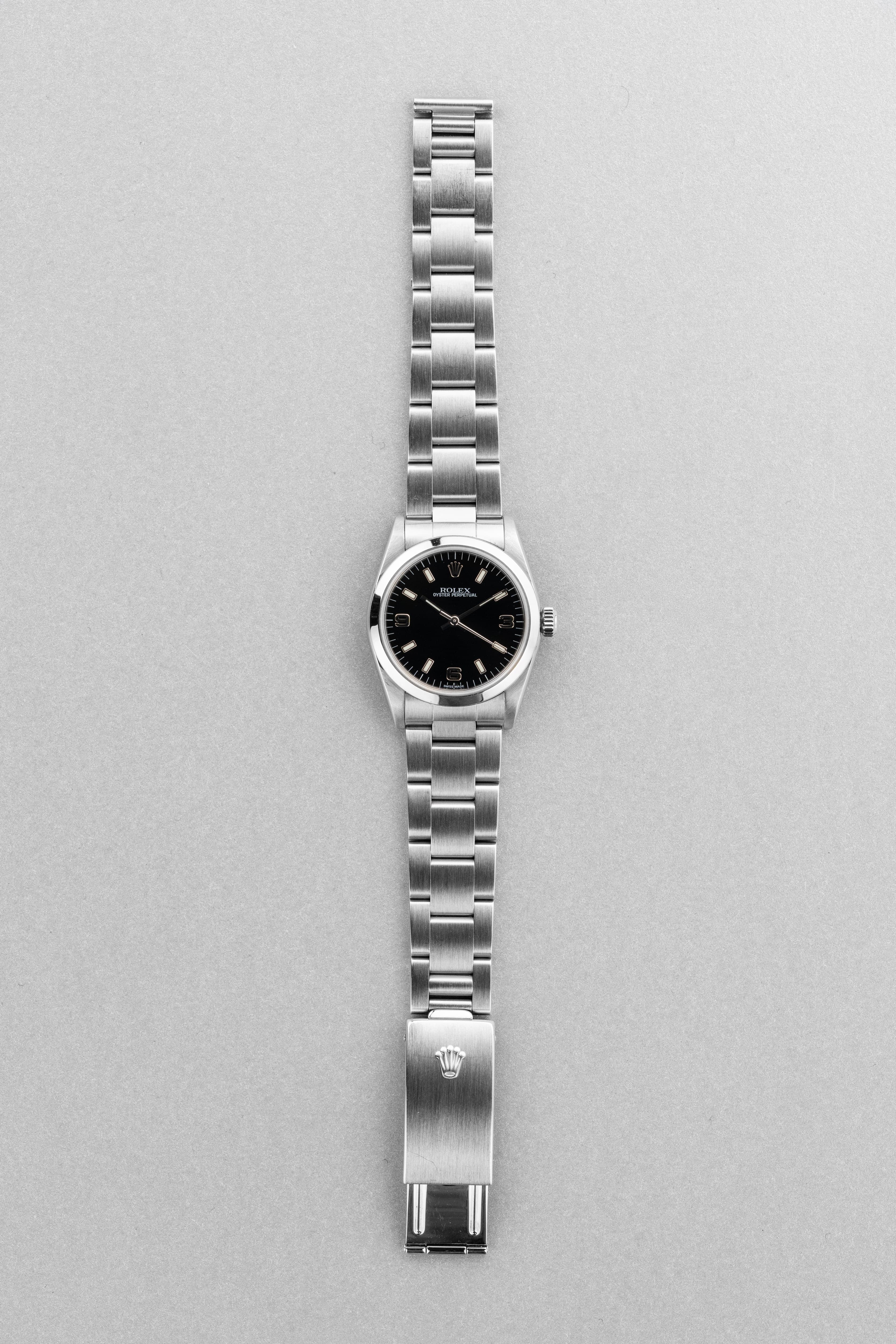 5WWQ Rolex Oyster Perpetual 31 ref. 77080 del 2000 – Quadrante nero «Explorer 3-6-9» - Panoramica