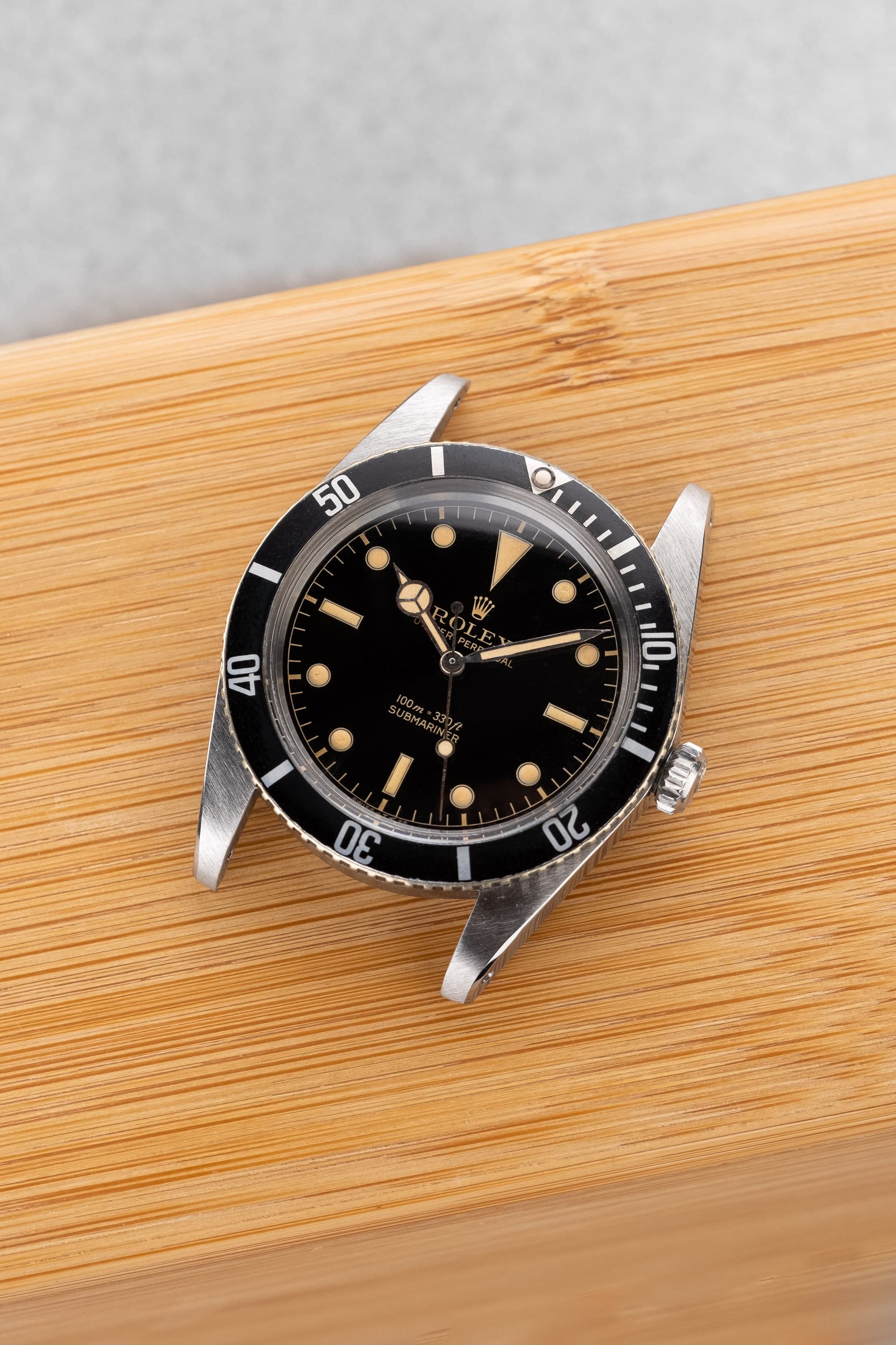 5ZWP Exceptionnelle Rolex Submariner 5508 « Gilt Small Crown James Bond Chronomètre » de 1962 – Parfait état et mouvement rare - Lifestyle