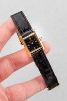 6SAN-Ii Cartier Tank Must Quartz Lady « Black Gold Diamonds » - Lifestyle