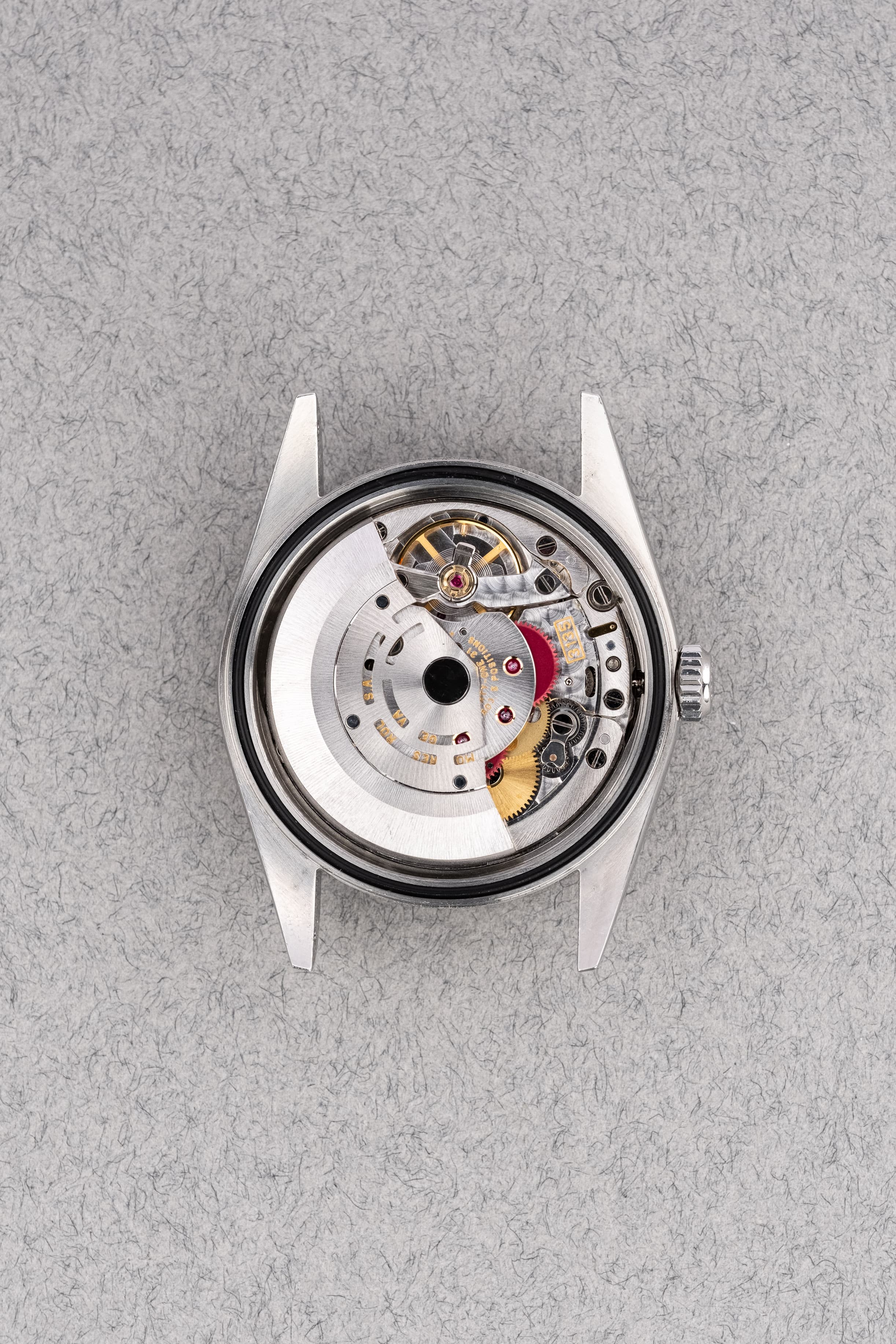 6SCR Rolex Datejust 16200 « Silver Roman » de 2001 avec sa garantie d'origine - Movement