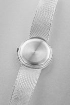 6TFR Patek Philippe Calatrava 3445/6 自動上鍊「Florentine」白金腕錶，circa 1968 - 背面