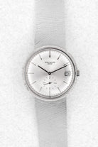 6TFR Patek Philippe Calatrava 3445/6 Automatique « Florentine » en or blanc circa 1968 - Front