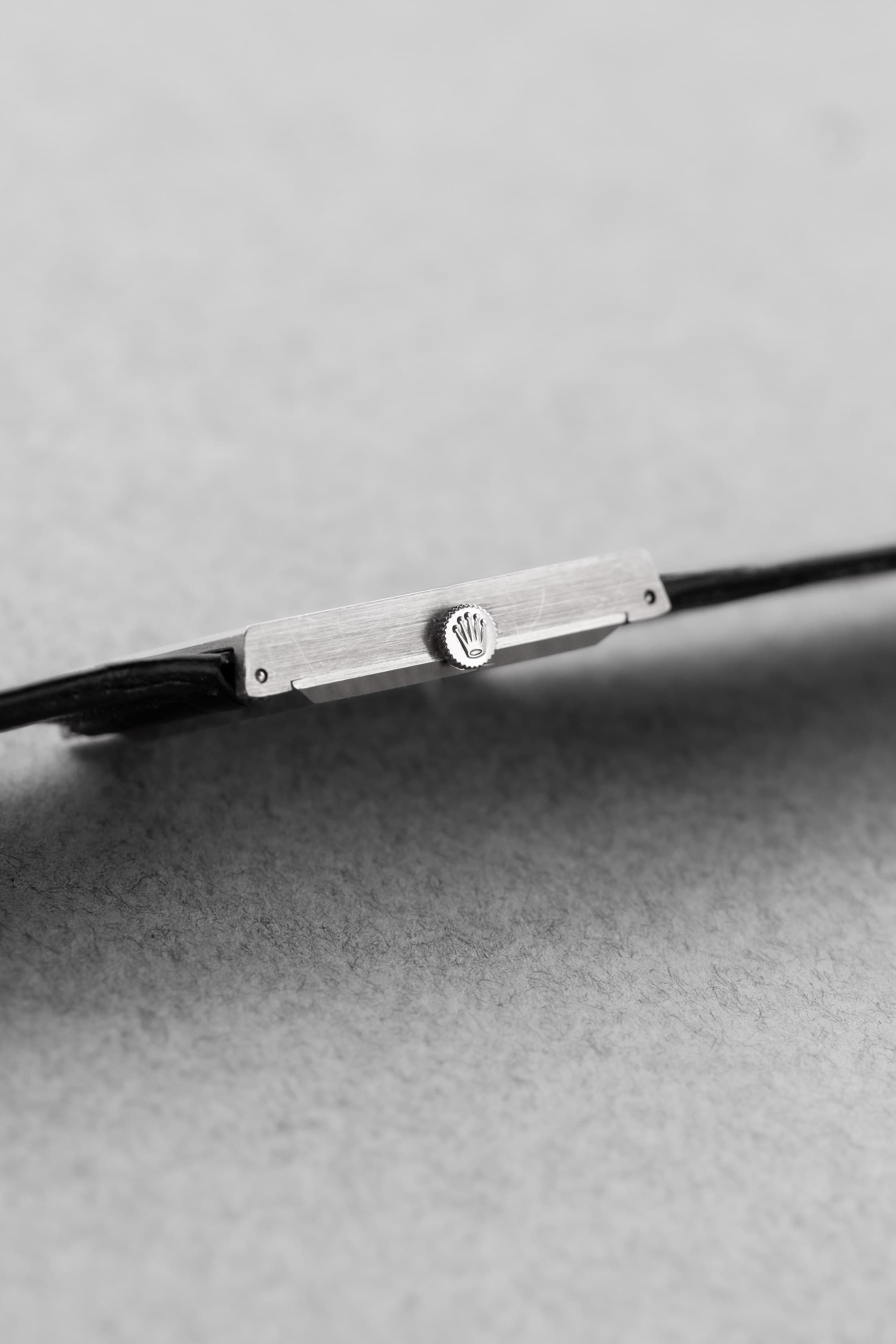 6ZEM-9c Rolex Cellini réf. 4014 en or blanc de 1976 – Jamais polie - Right side