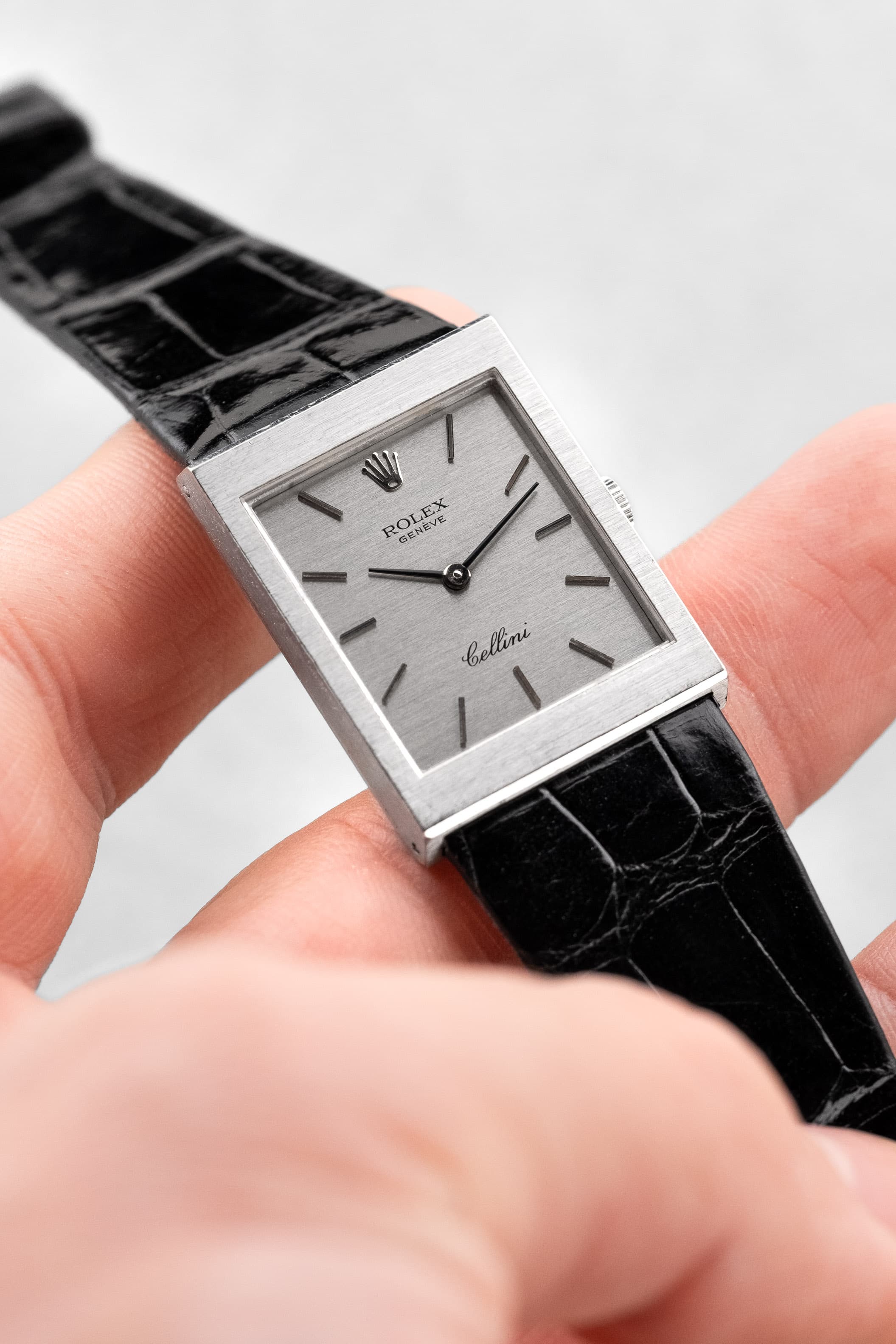 6ZEM-OI Rolex Cellini réf. 4014 en or blanc de 1976 – Jamais polie - Lifestyle