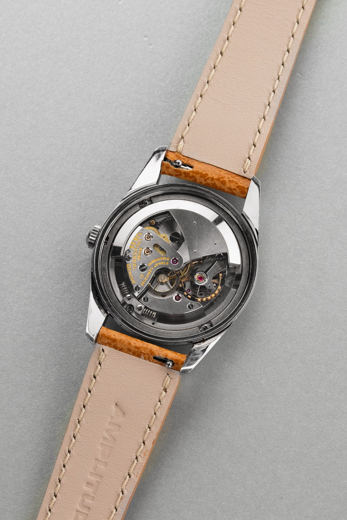 8H9A Superb 1955-1956 Universal Genève Polerouter Ref. 20217/4 - Movement
