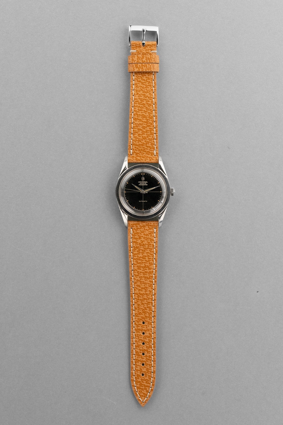 8H9A Superb 1955-1956 Universal Genève Polerouter Ref. 20217/4 - Overview
