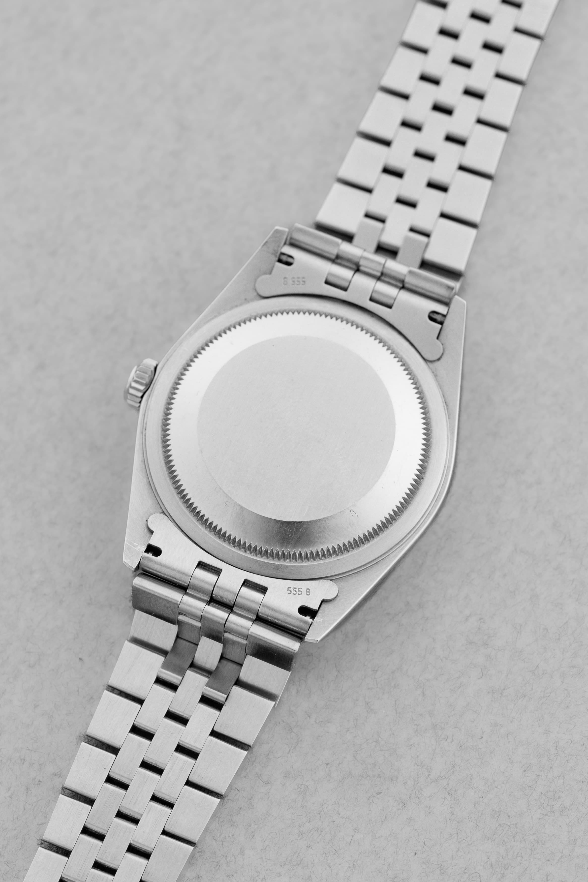 8JS8 Rolex Datejust réf. 16234 de 2003 – Cadran noir + Garantie d'origine - Back