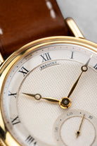 8TCB Extraordinaire Breguet « Empire » en or jaune, vendue en 1957 - Dial