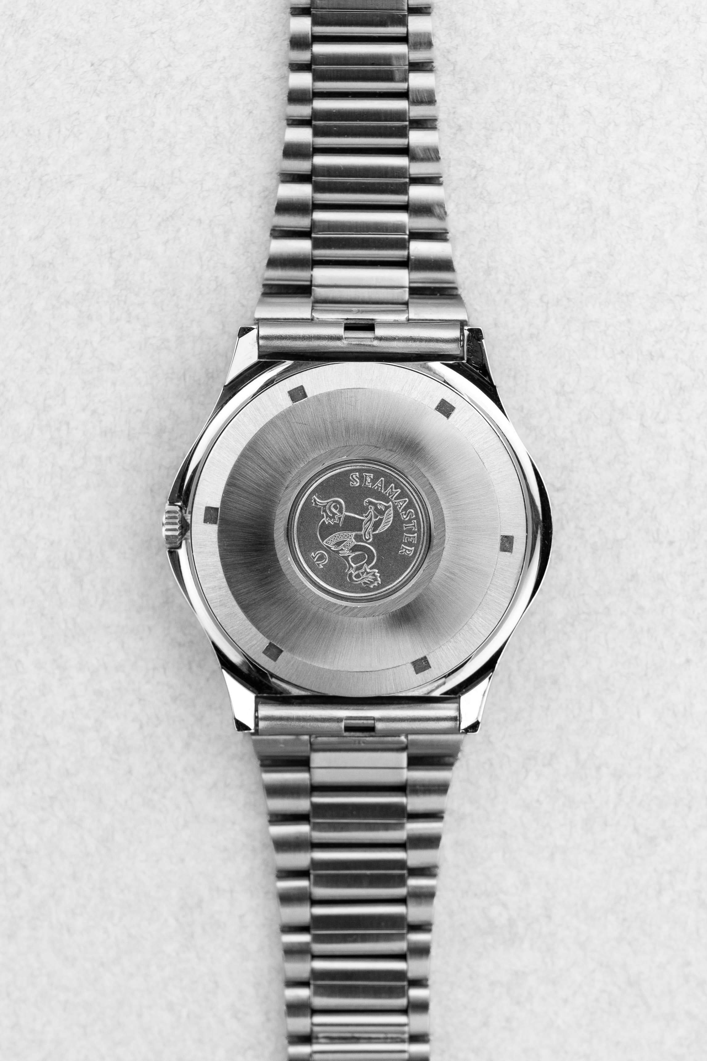 RZY8 Rare Omega Seamaster réf. 168.050 « Jumbo » Chronomètre de 1970 – Parfait état - Back