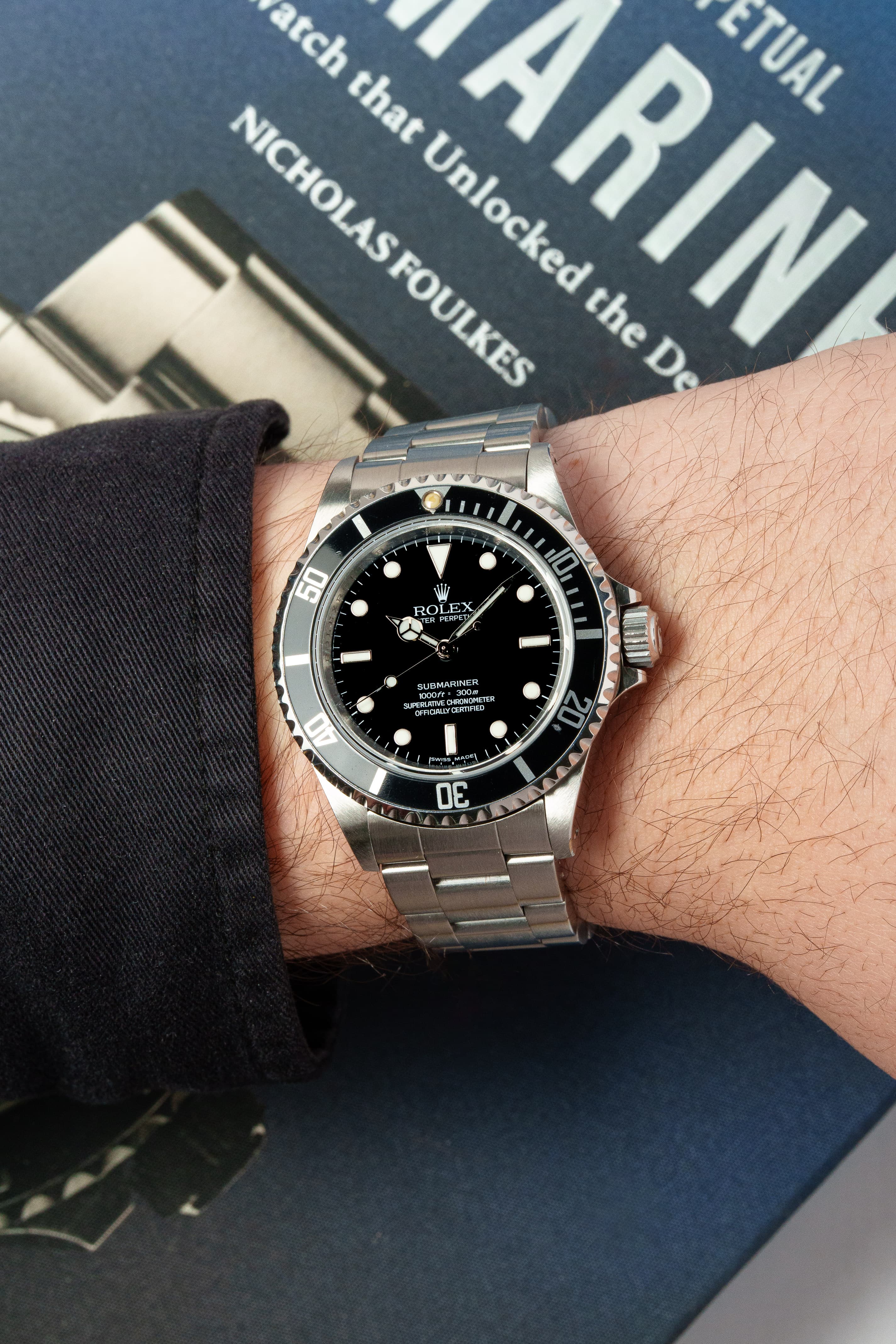 93LD Rolex Submariner réf. 14060M de 2009-2010 – Full Set - Wristshot