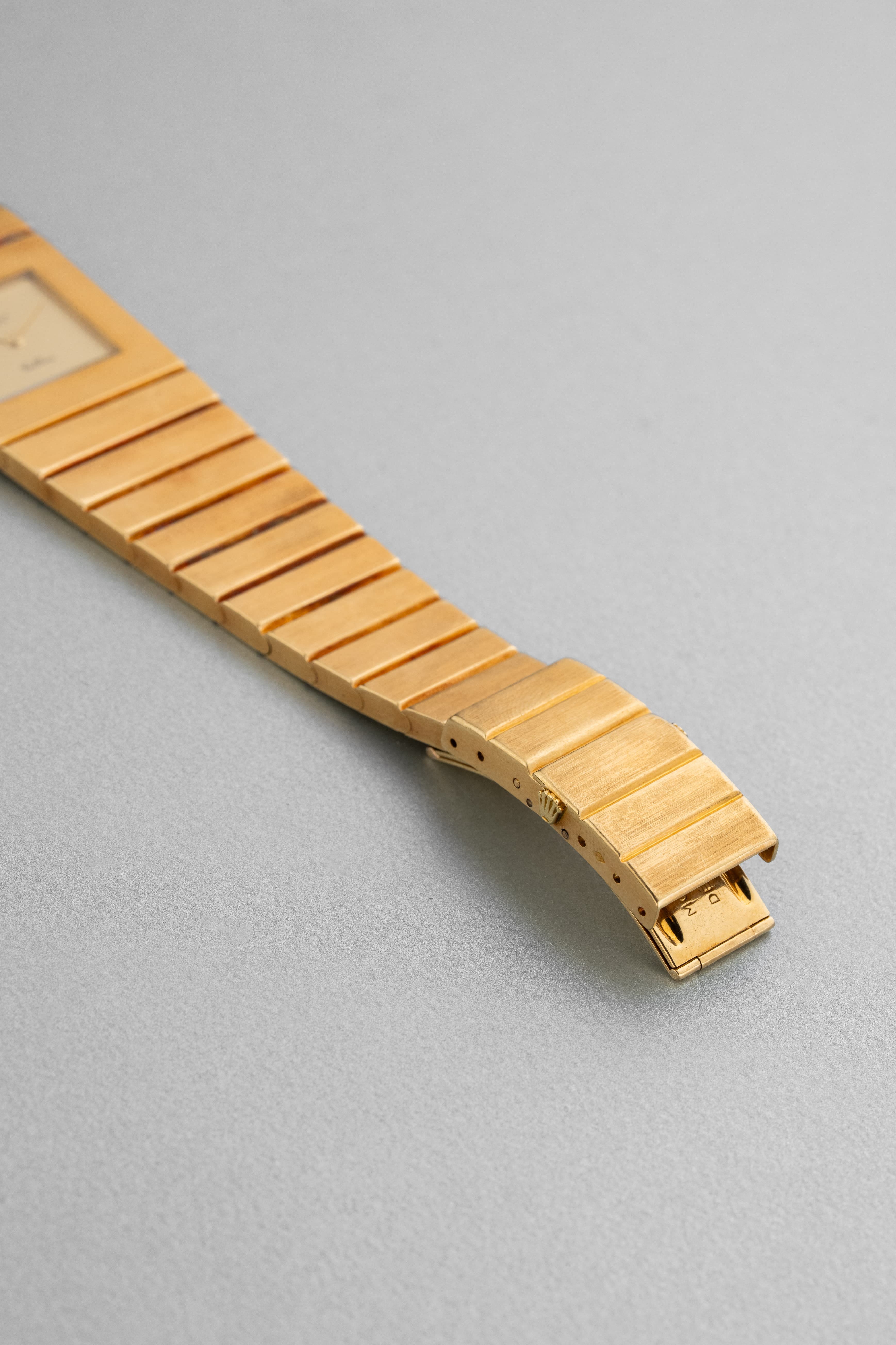 9F79 Exceptionnelle Rolex King Midas/Cellini en or jaune, réf. 9630, de 1963 – La 1ère MIDAS - Buckle Outside