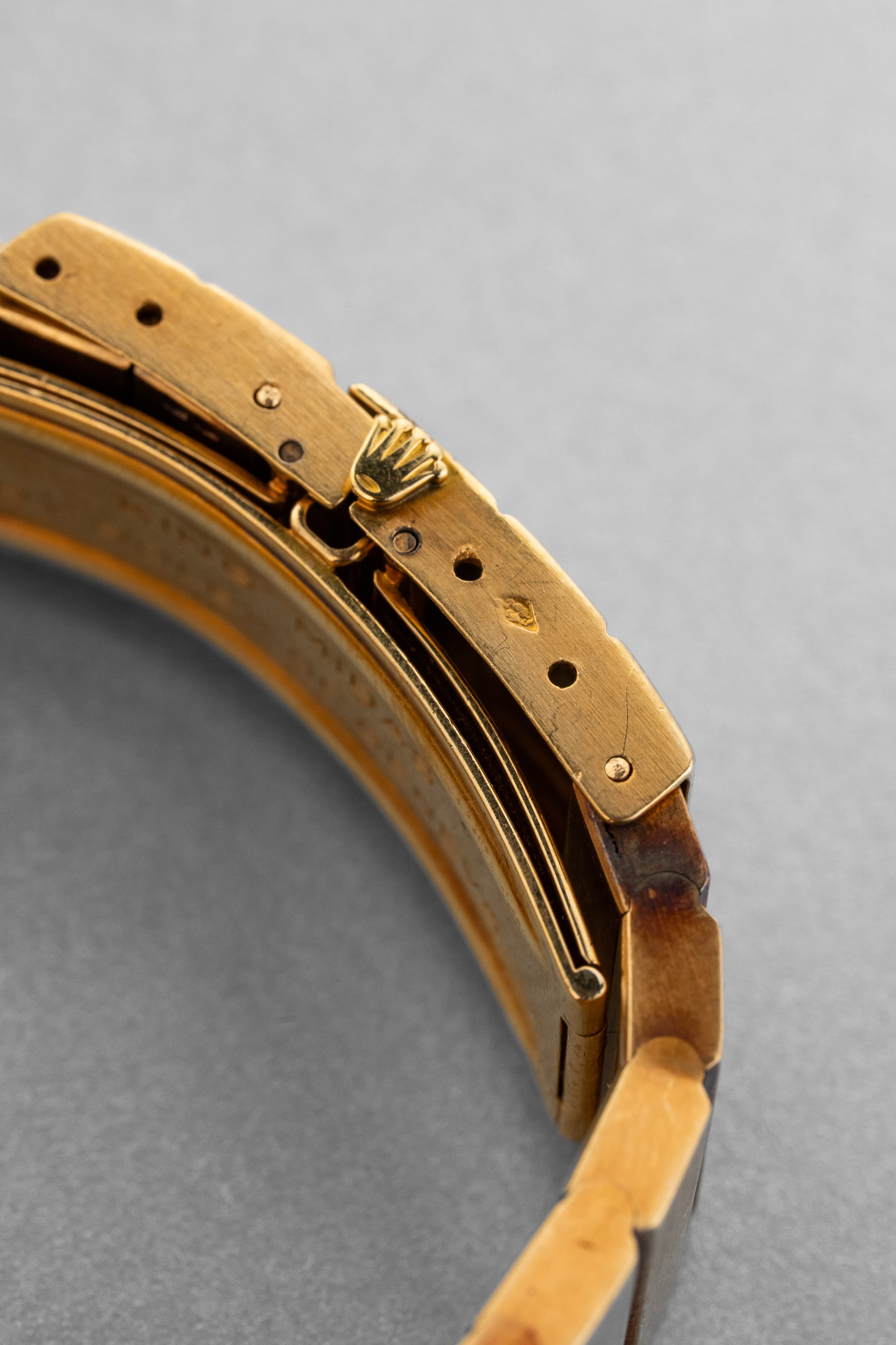9F79 Exceptionnelle Rolex King Midas/Cellini en or jaune, réf. 9630, de 1963 – La 1ère MIDAS - Buckle Outside