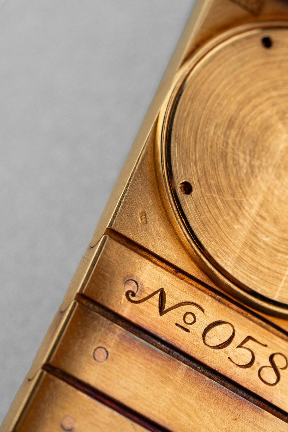 9F79 卓越した Rolex King Midas/Cellini イエローゴールド製、ref. 9630、1963年 – 初代 MIDAS - ホールマーク