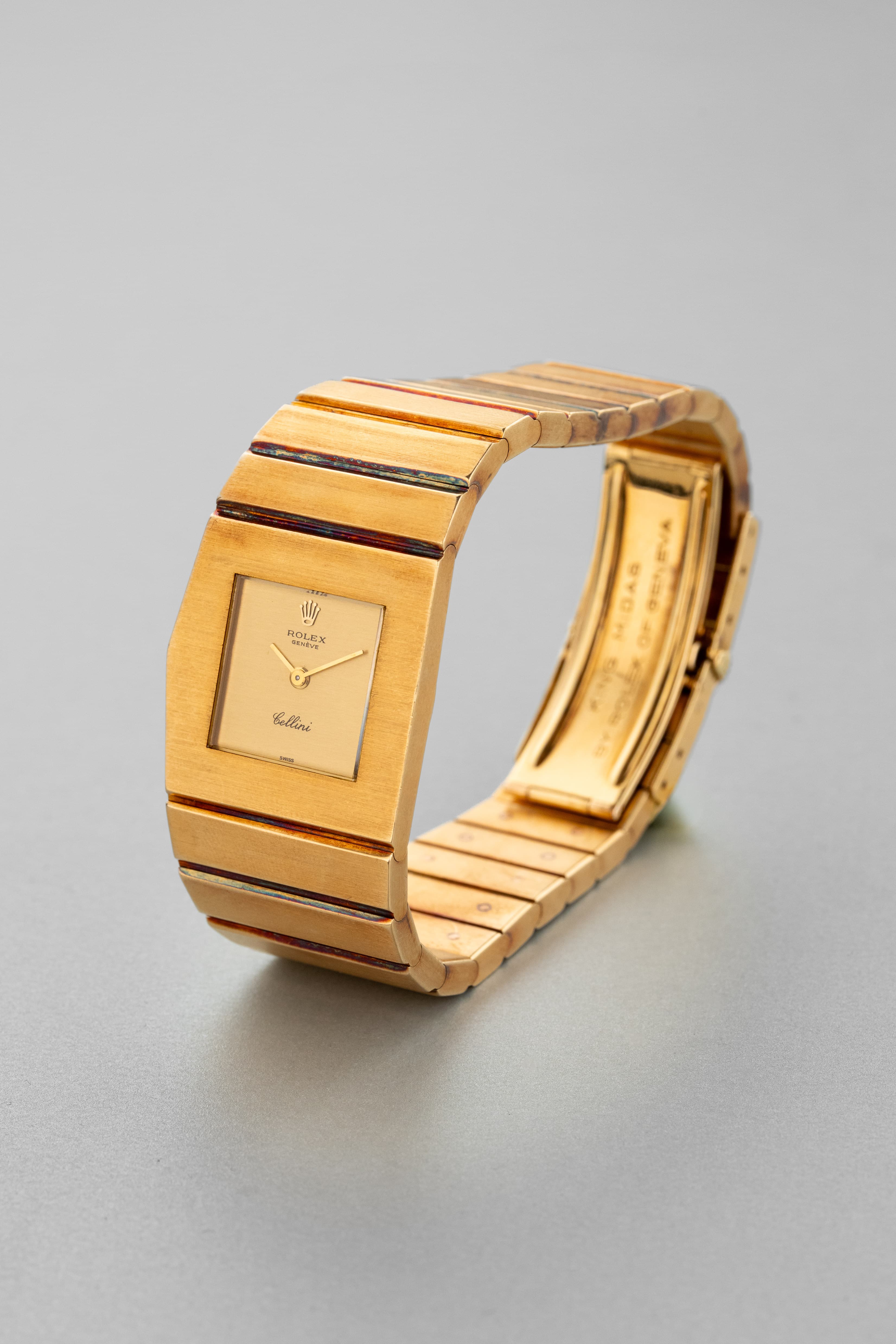 9F79 Exceptionnelle Rolex King Midas/Cellini en or jaune, réf. 9630, de 1963 – La 1ère MIDAS - Overview