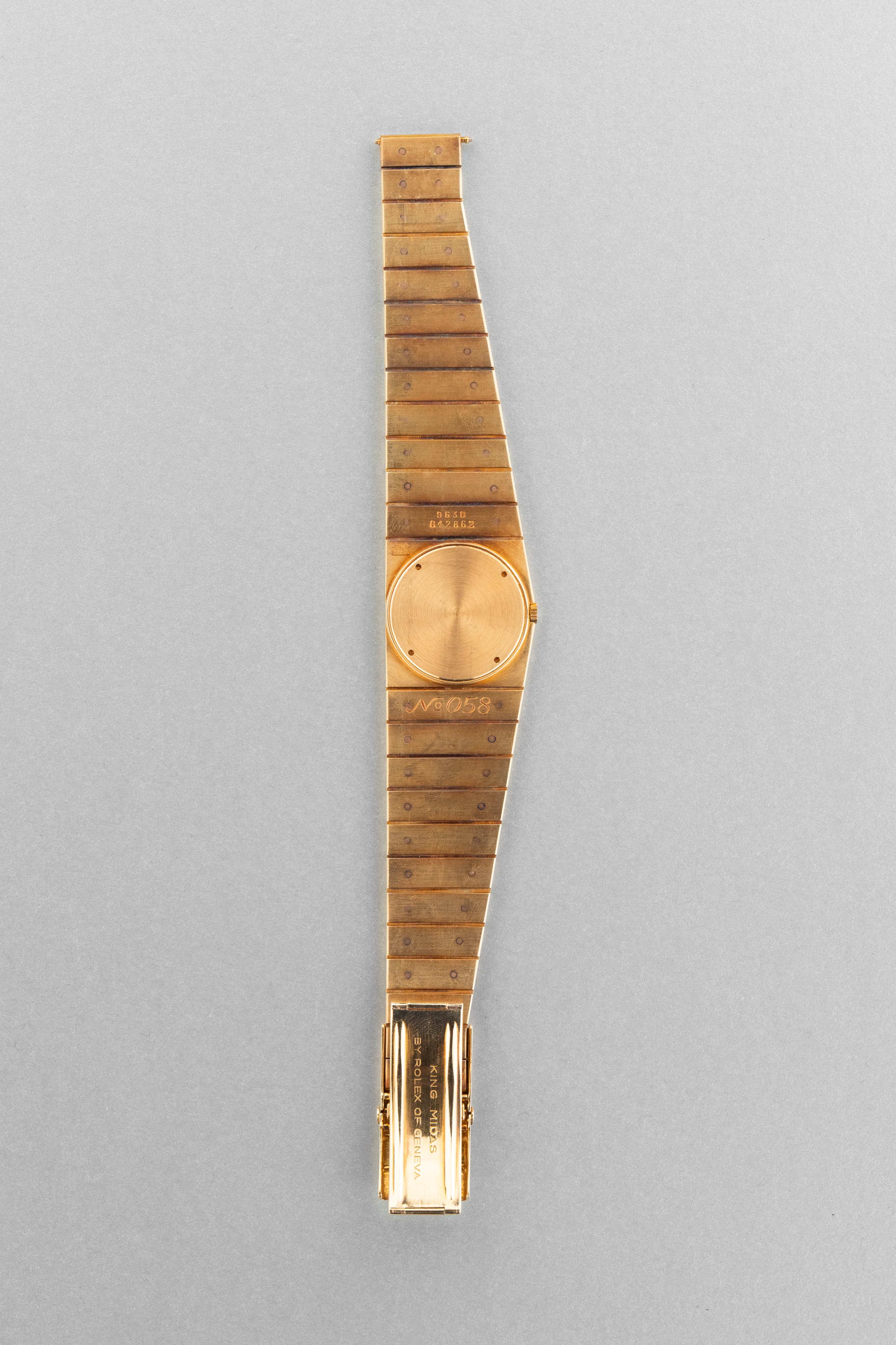 9F79 Exceptionnelle Rolex King Midas/Cellini en or jaune, réf. 9630, de 1963 – La 1ère MIDAS - Overview