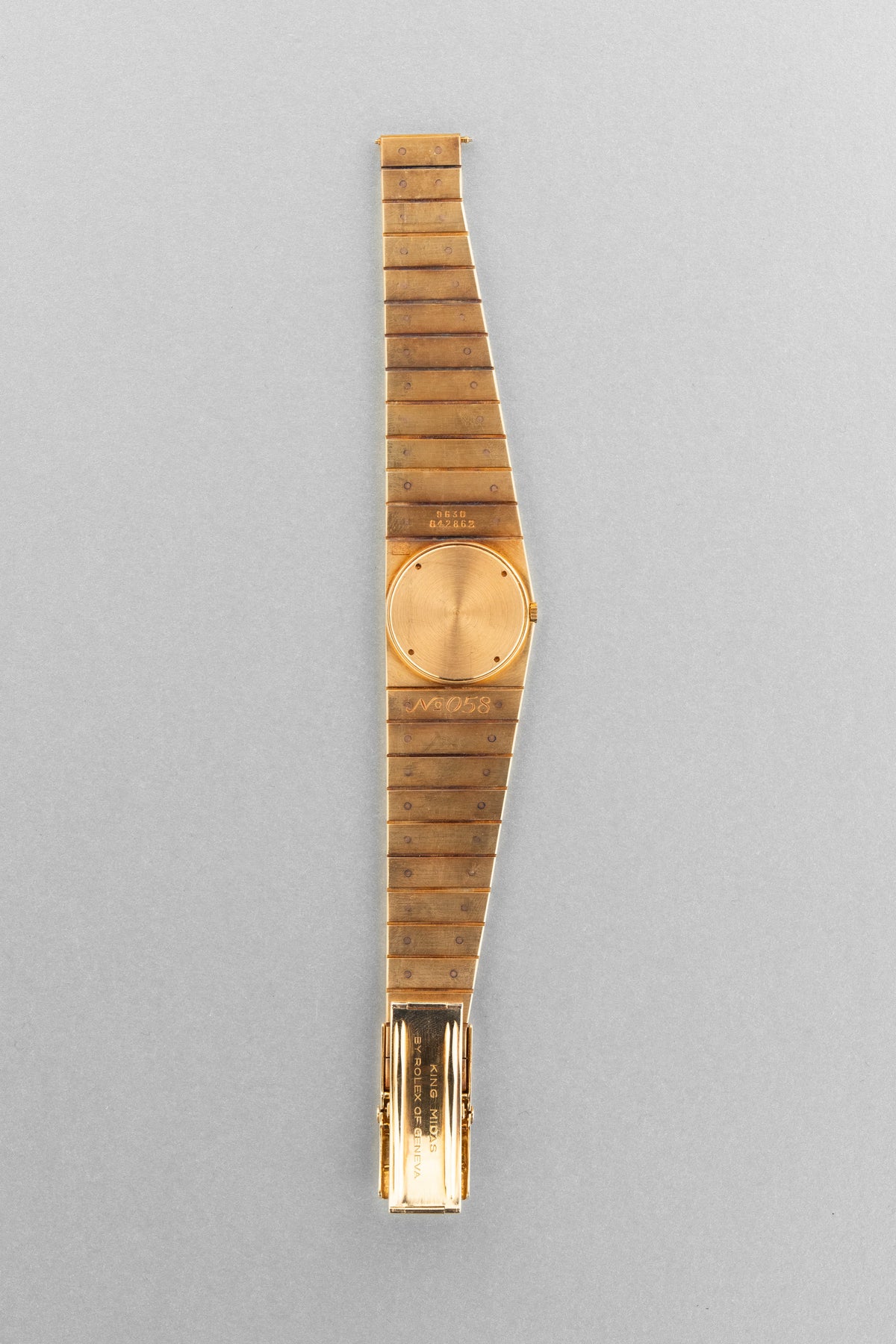 9F79 卓越した Rolex King Midas/Cellini イエローゴールド製、ref. 9630、1963年 – 初代 MIDAS - 全体