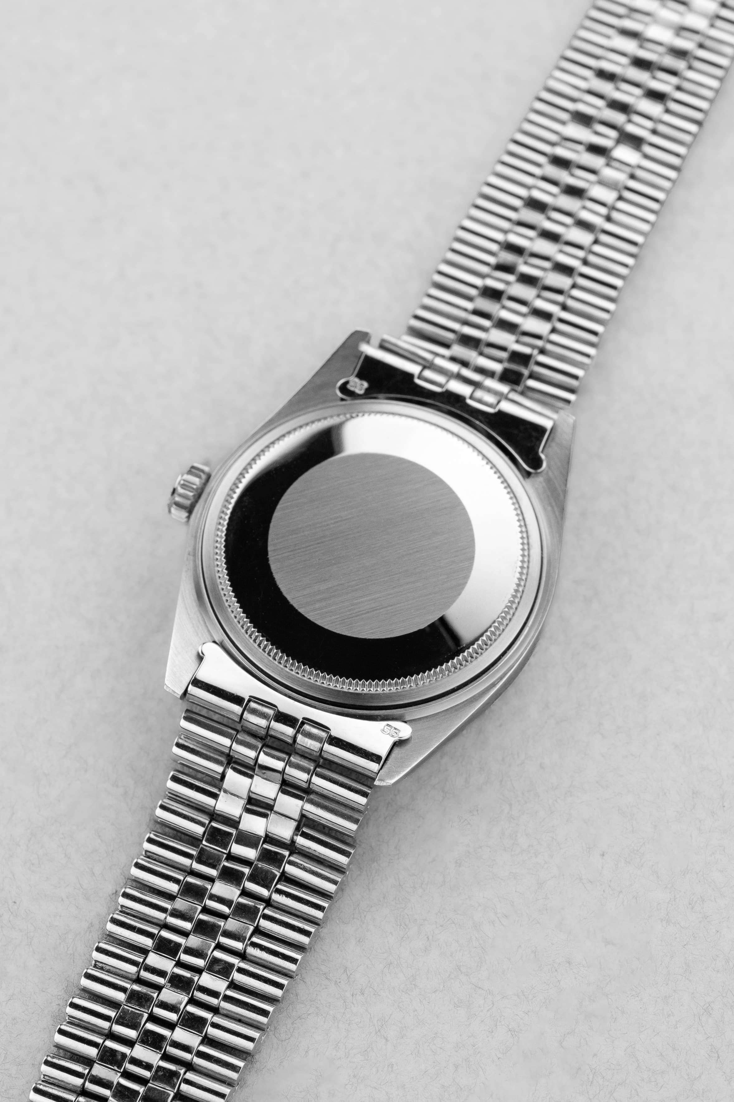 ADZN Rolex Datejust ref. 1600 em aço de 1975 – Mostrador «Silver» - Traseira