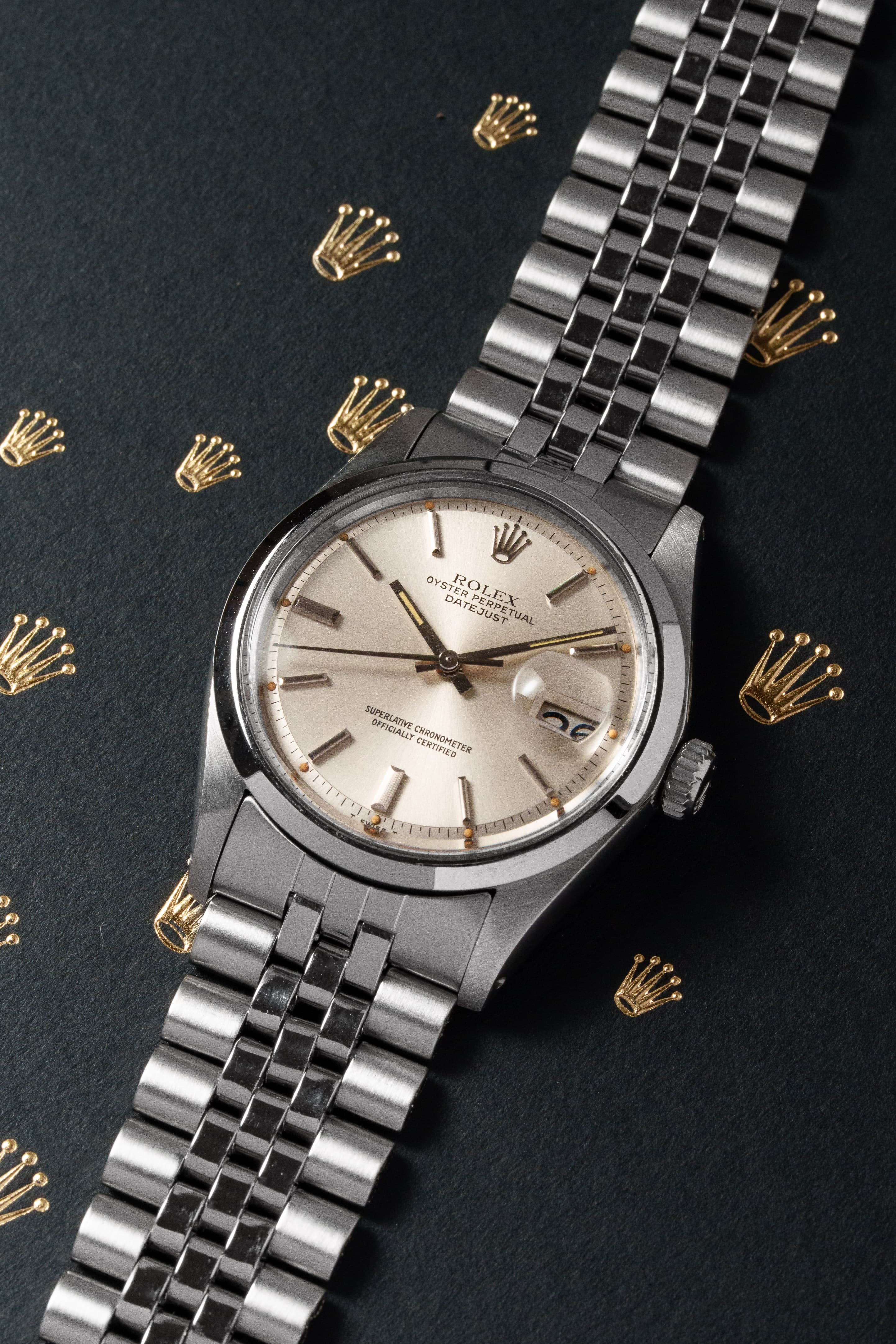 ADZN Rolex Datejust ref. 1600 em aço de 1975 – Mostrador «Silver» - Lifestyle