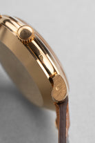AYSF Superb Omega “Fab. Suisse” Automatic in Rose Gold, circa 1953 – N.O.S. - Right side