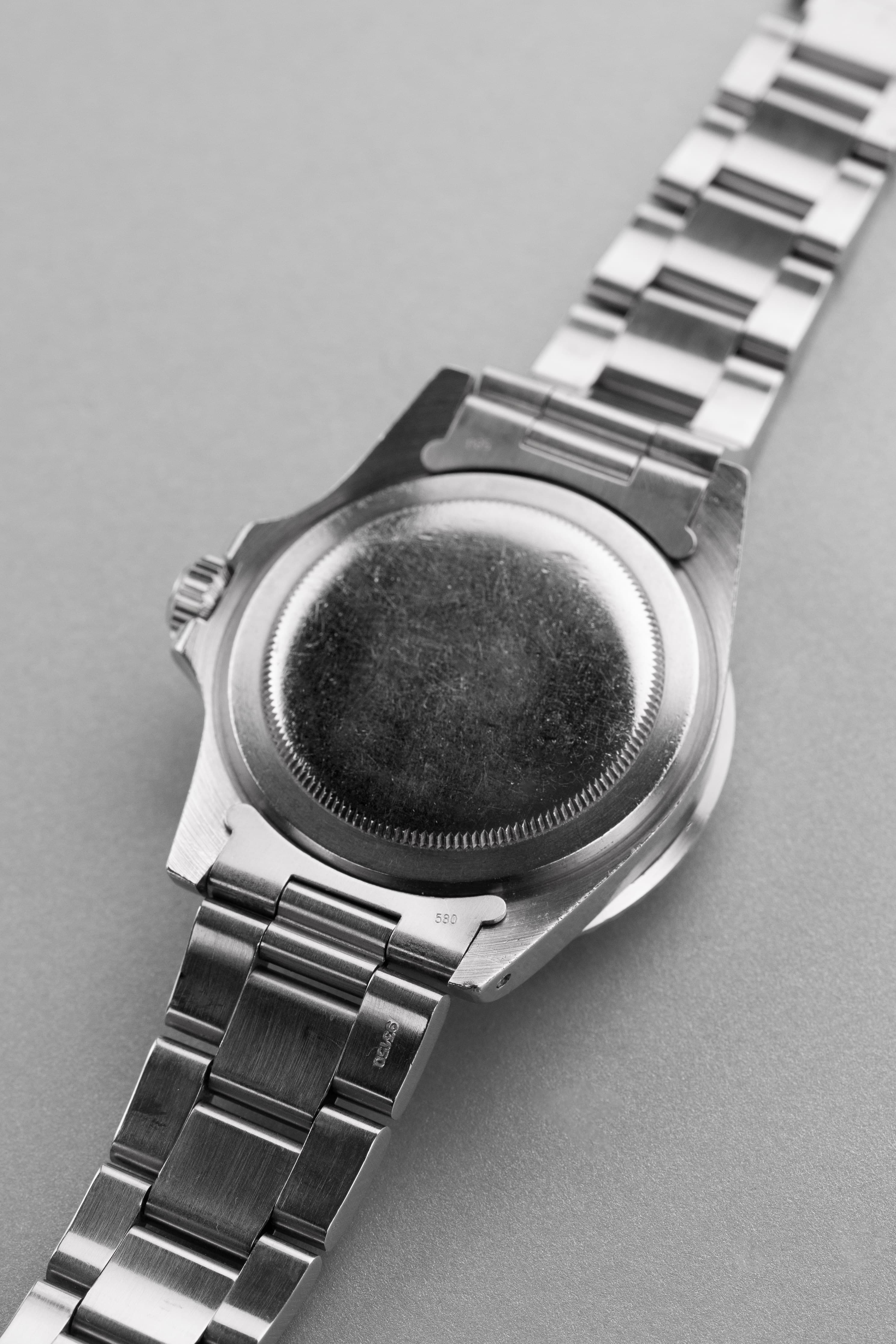 BFAV Rolex Submariner réf. 5513 « Non Serif Dial » de 1977-1978 - Back