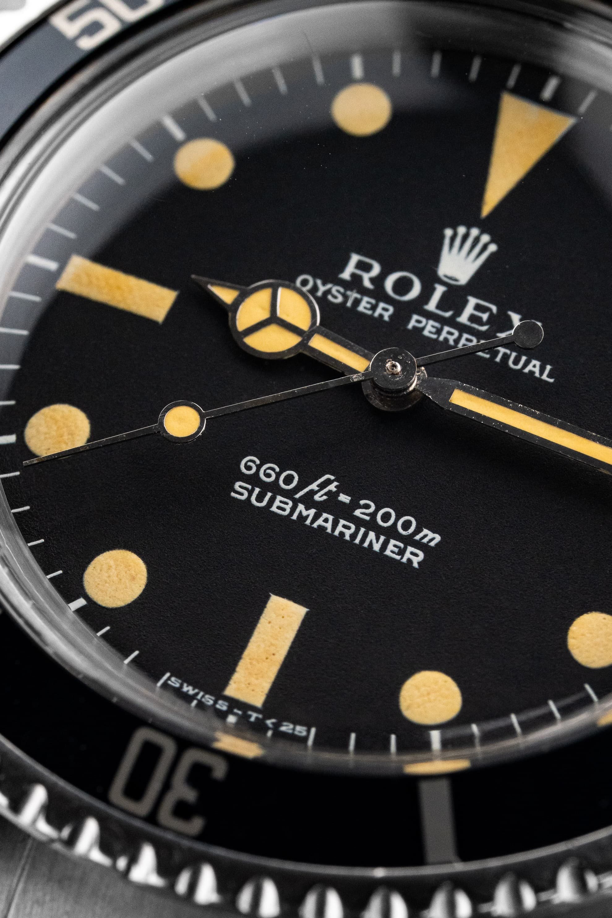 BFAV Rolex Submariner réf. 5513 « Non Serif Dial » de 1977-1978 - Dial
