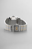 BQTA Cartier Santos Carrée GM Ref. 2961 in Steel and Yellow Gold, circa 1980 - Bracelet Front