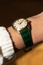 BXFU Rolex Oyster Perpetual 型號 6564 黃金腕錶，1955 年——OCC，英國市場 - 上手照