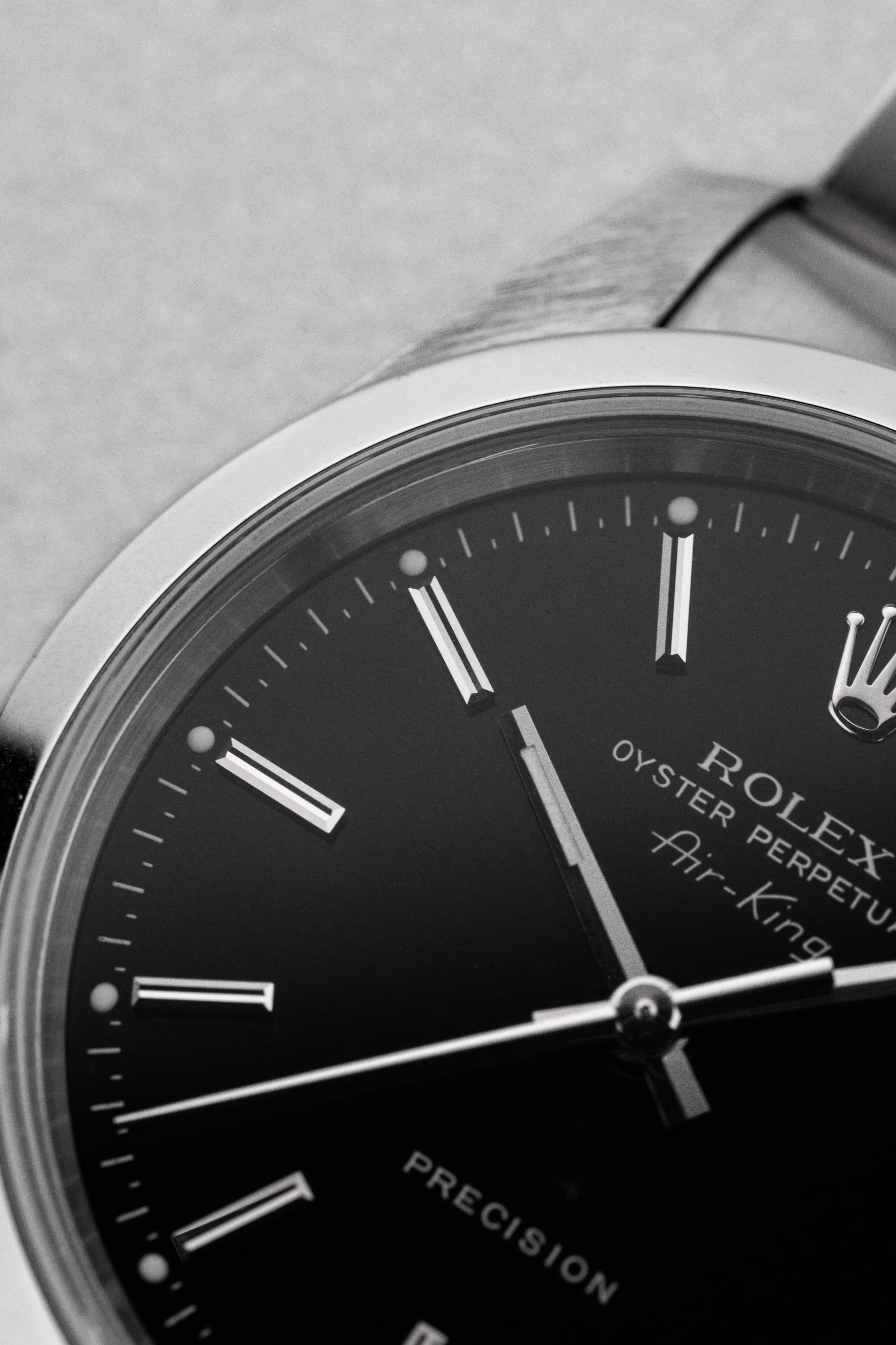 CYXZ Rolex Air-King réf. 14000M de 2005 – Cadran noir - Dial