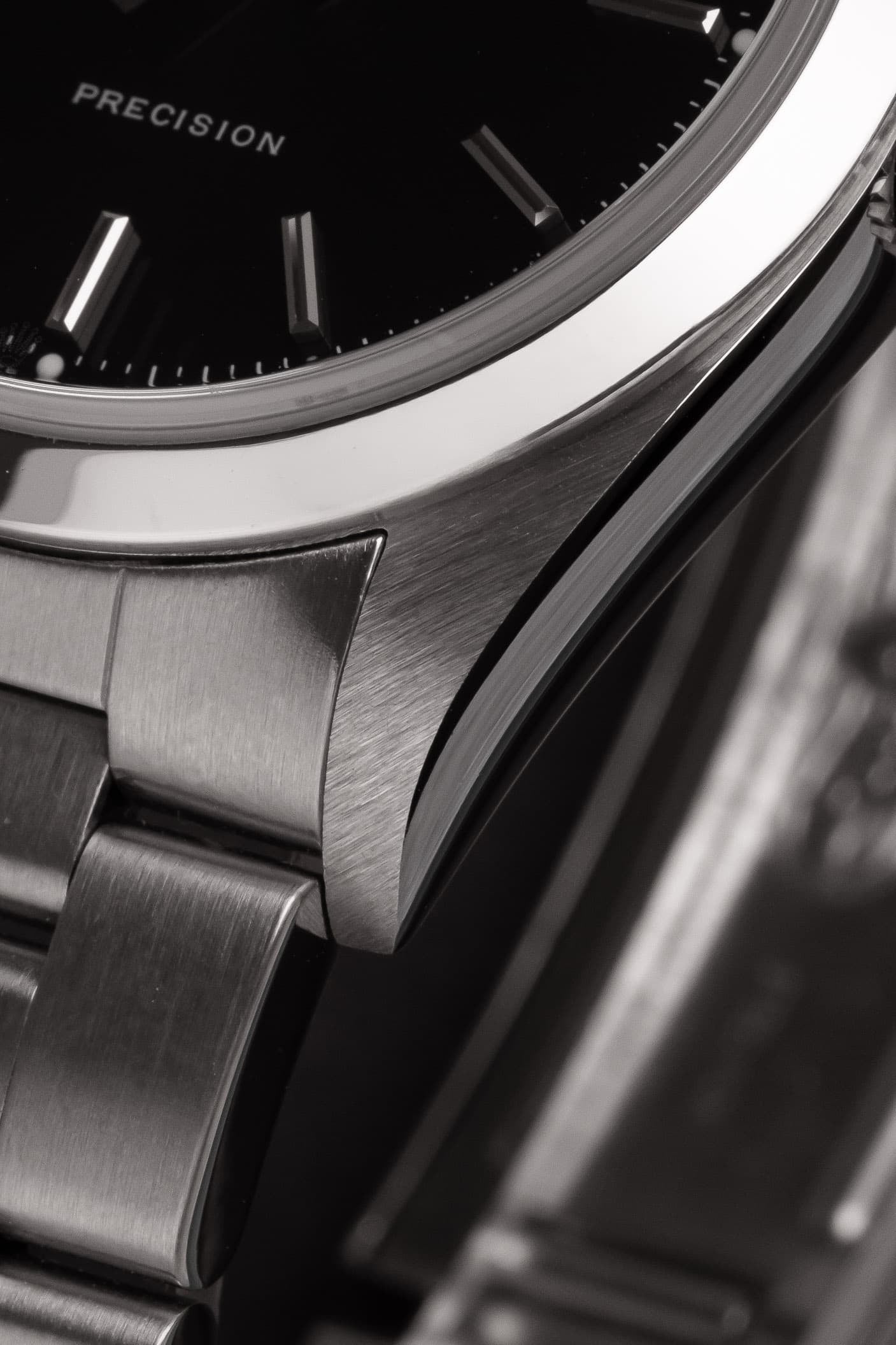 CYXZ Rolex Air-King réf. 14000M de 2005 – Cadran noir - Feature