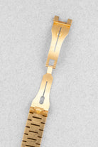 D1AH Exceptionnelle Rolex Cellini réf. 4350 en or jaune et cadran en bois – Jamais polie + Sticker sur le fond - Buckle Inside