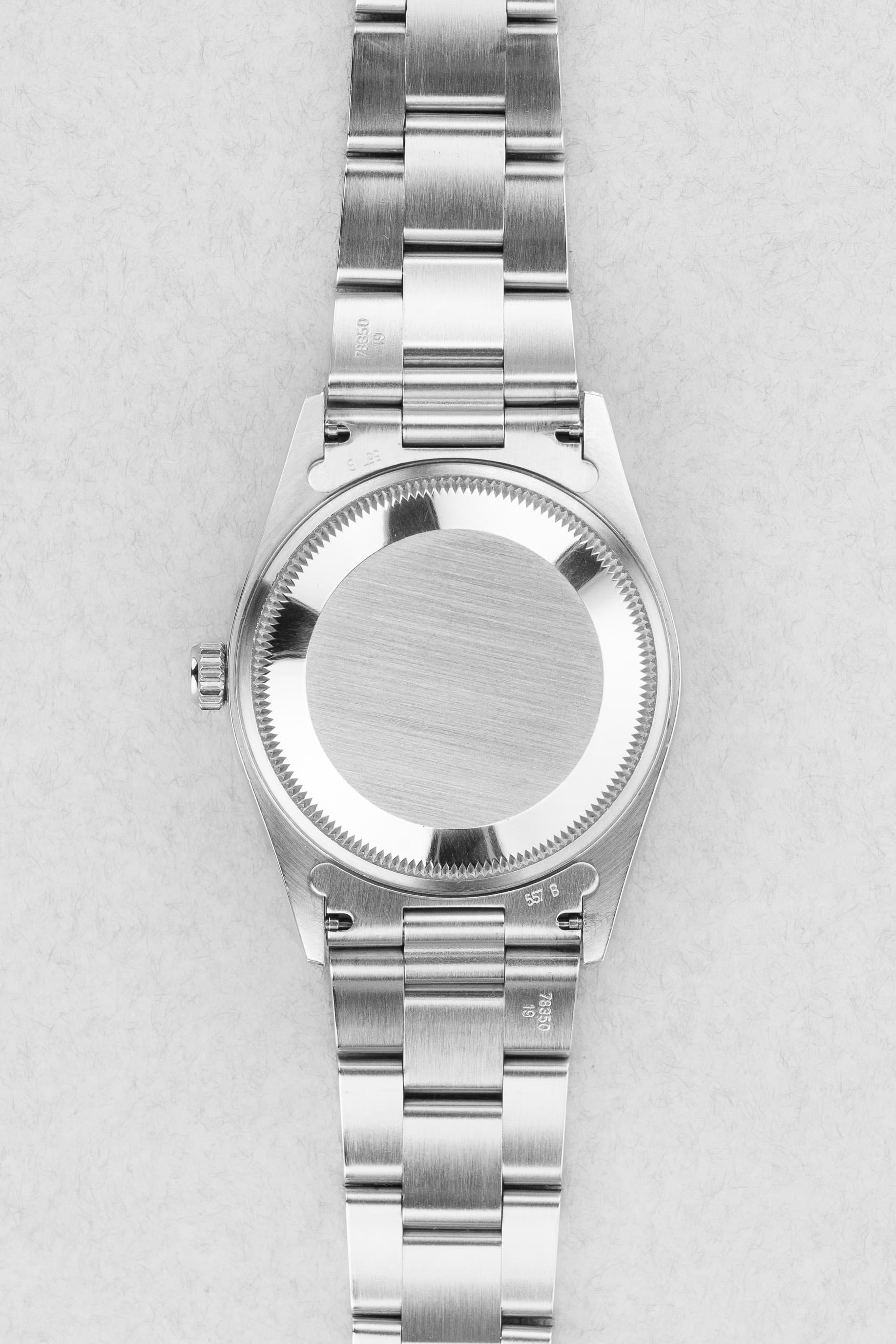D5XS Rolex Oyster Perpetual Date réf. 15200 de 2000 – Cadran « Silver » - Back