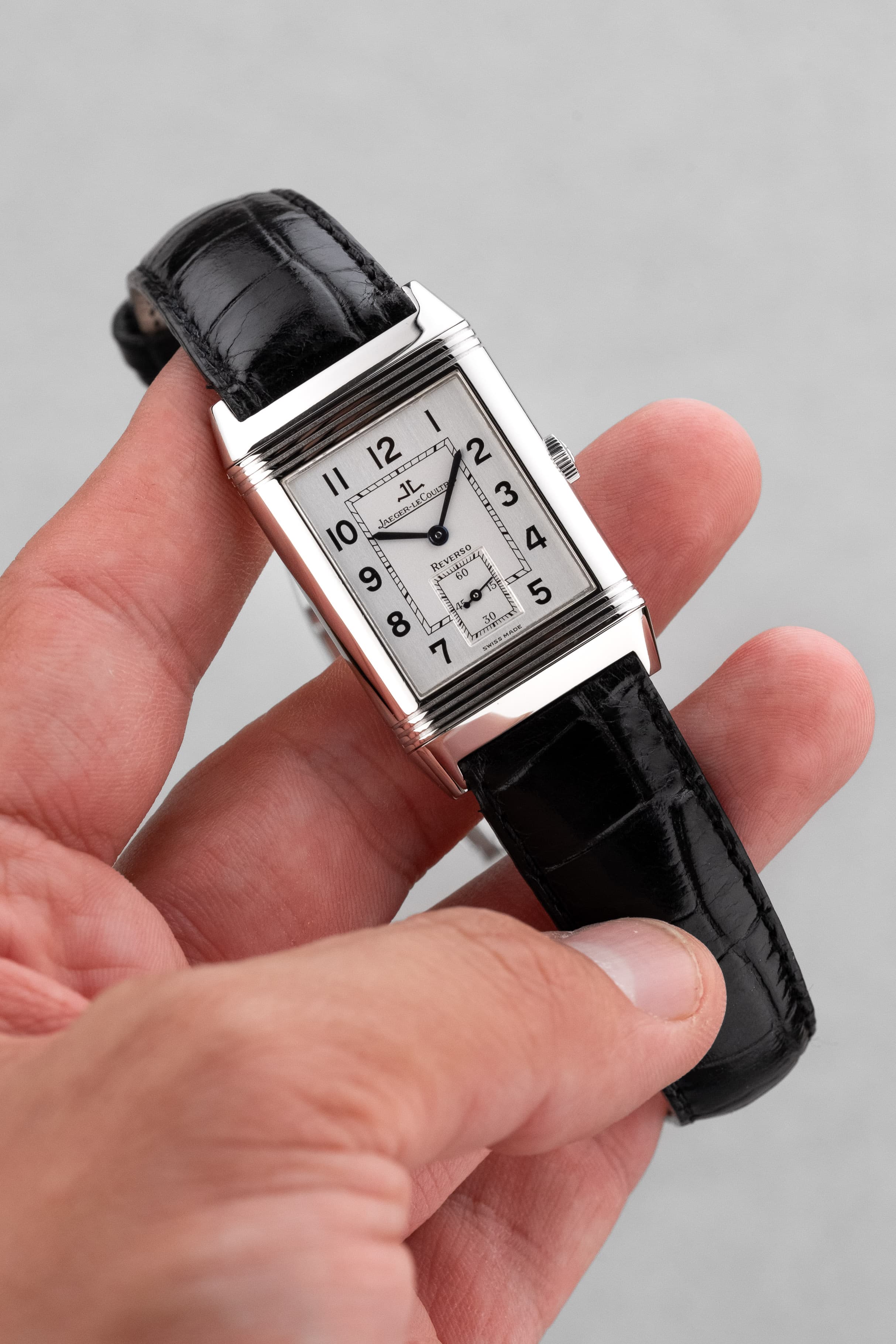 D9CS-F3 Jaeger-LeCoultre Reverso « Grande Taille » en acier, réf. 270.8.62/Q2708410 - Lifestyle